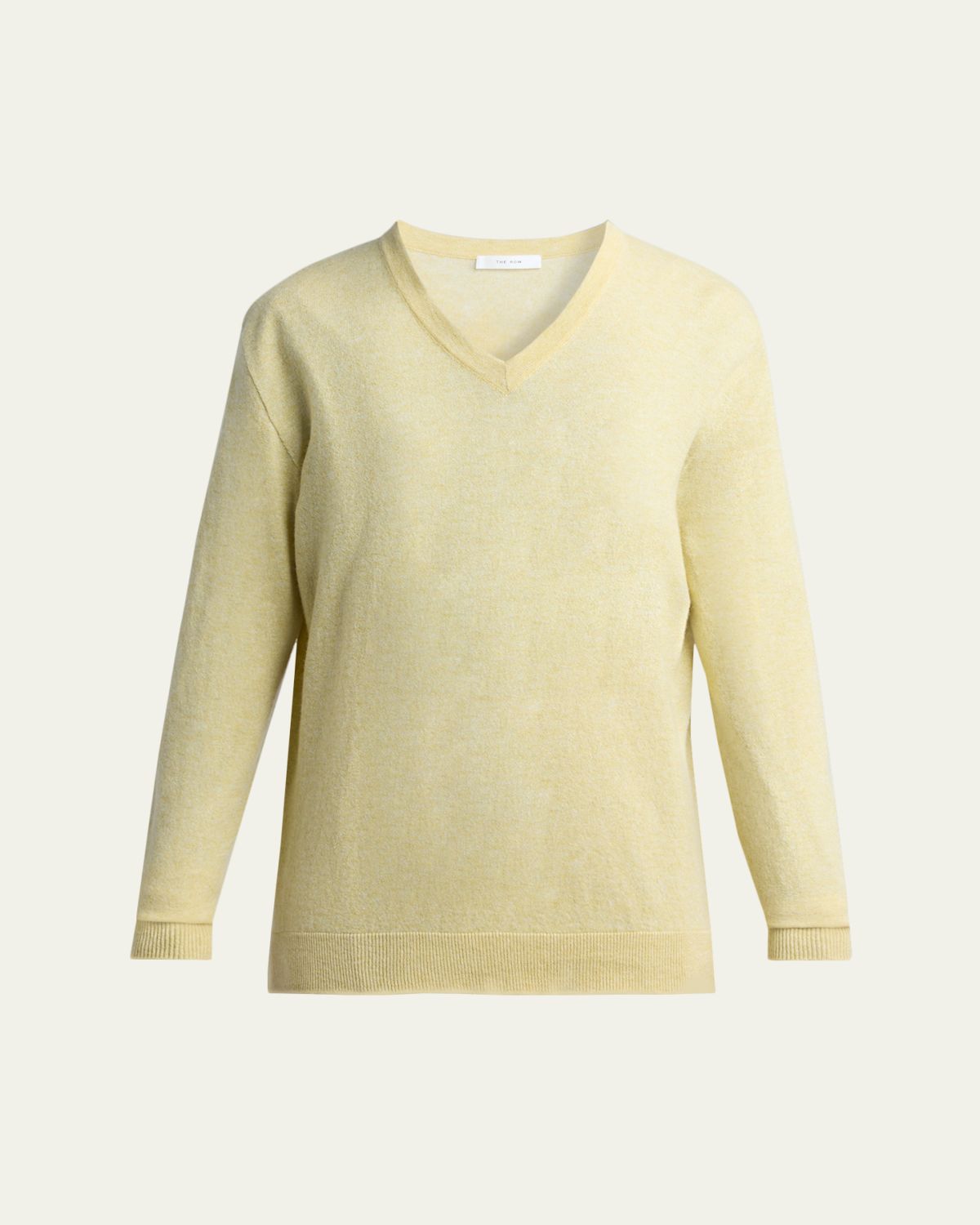 THE ROW Nian Cashmere V-Neck Sweater | Thumbnail 6