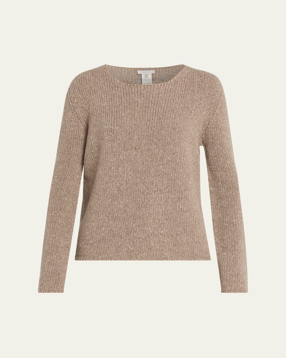 THE ROW Nitha Cashmere Knit Crewneck Sweater