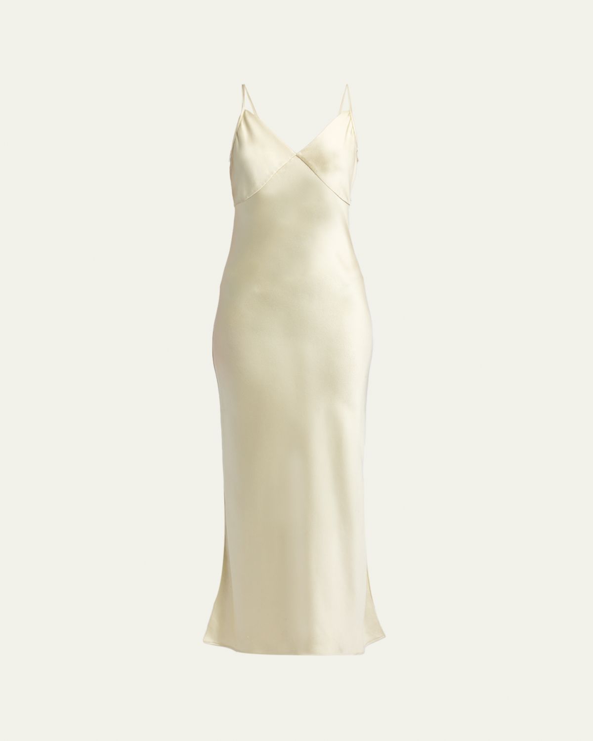 THE ROW Barika Maxi Slip Silk Dress