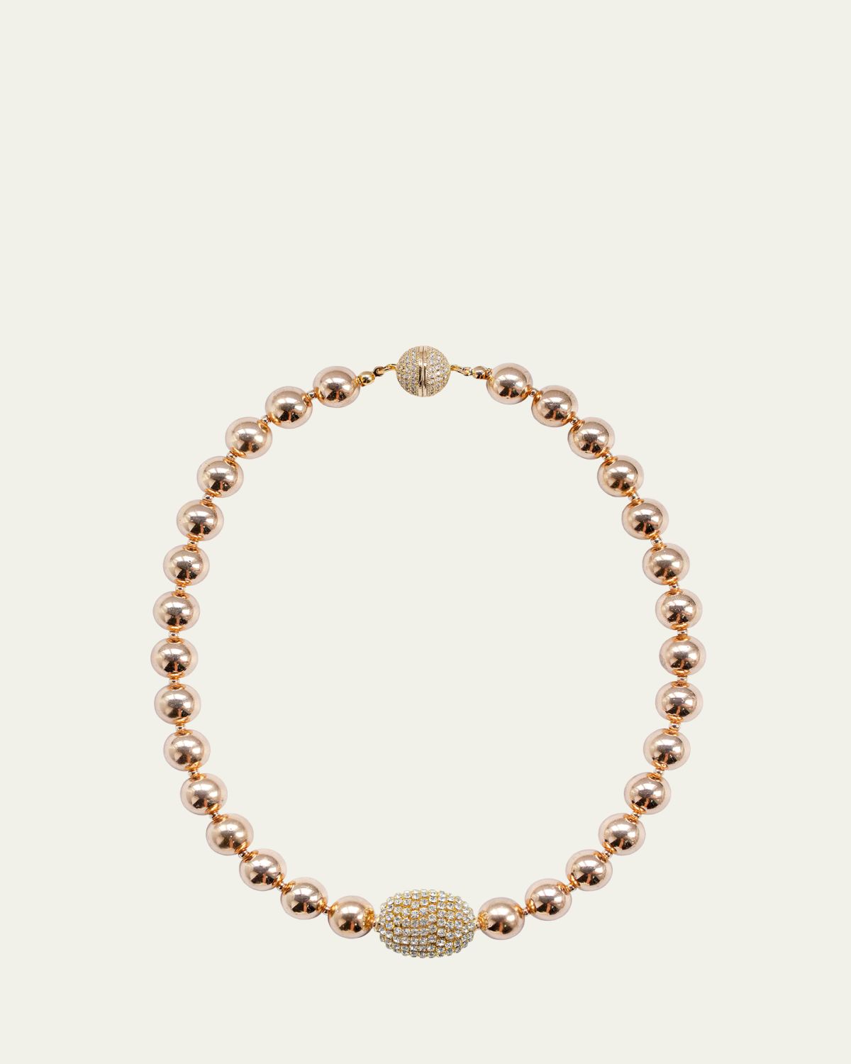 Saule Label Cassia Necklace in Bold Gold