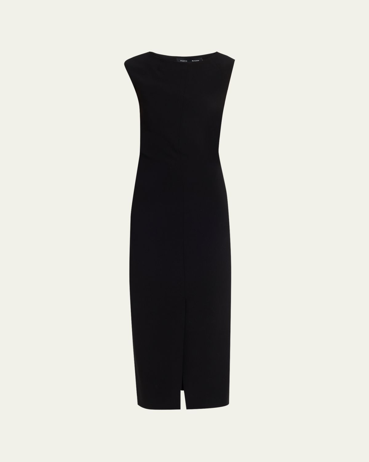 Proenza Schouler Damea Cap-Sleeve Matte Crepe Maxi Dress
