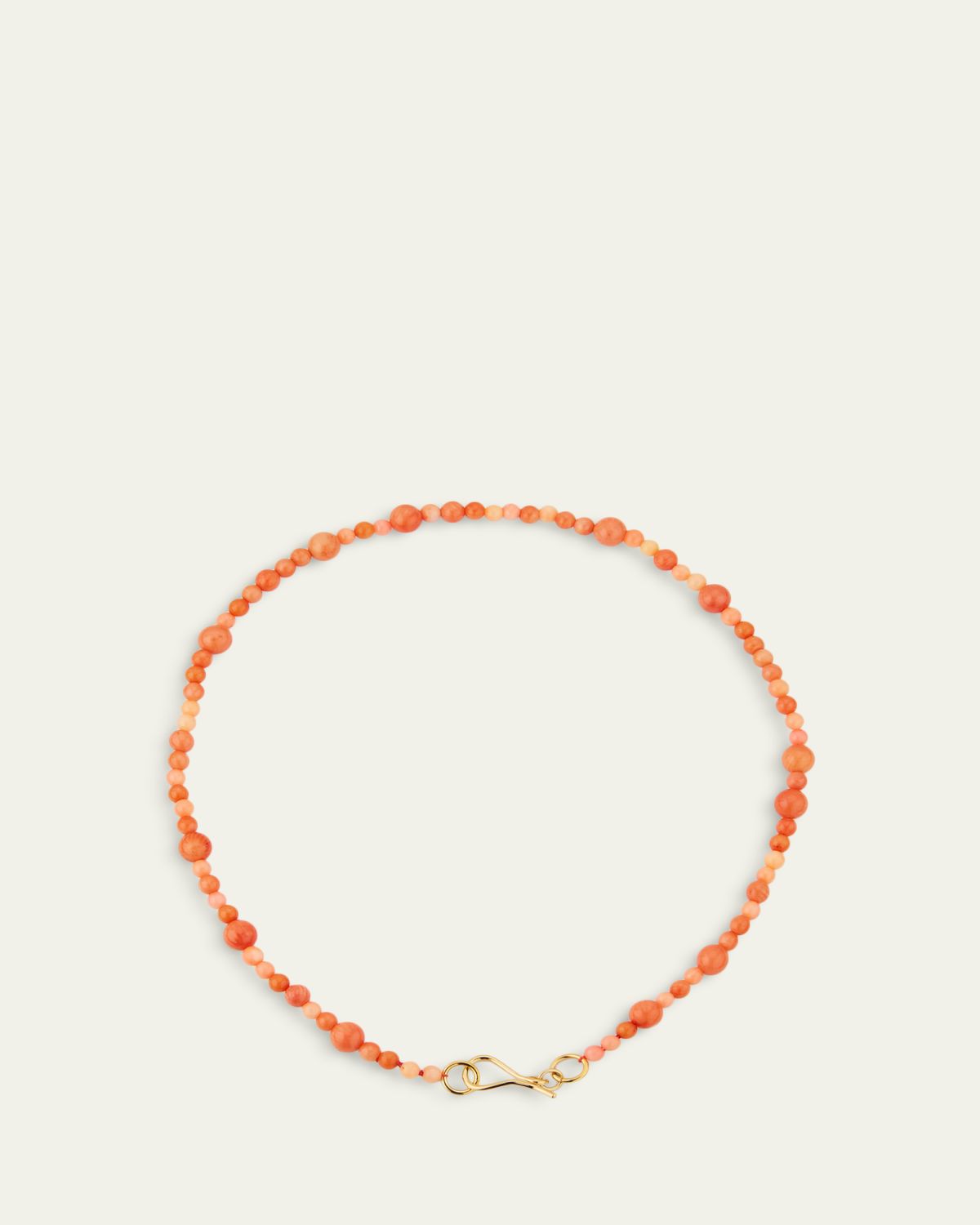 Beatriz Palacios Coral Strand Necklace