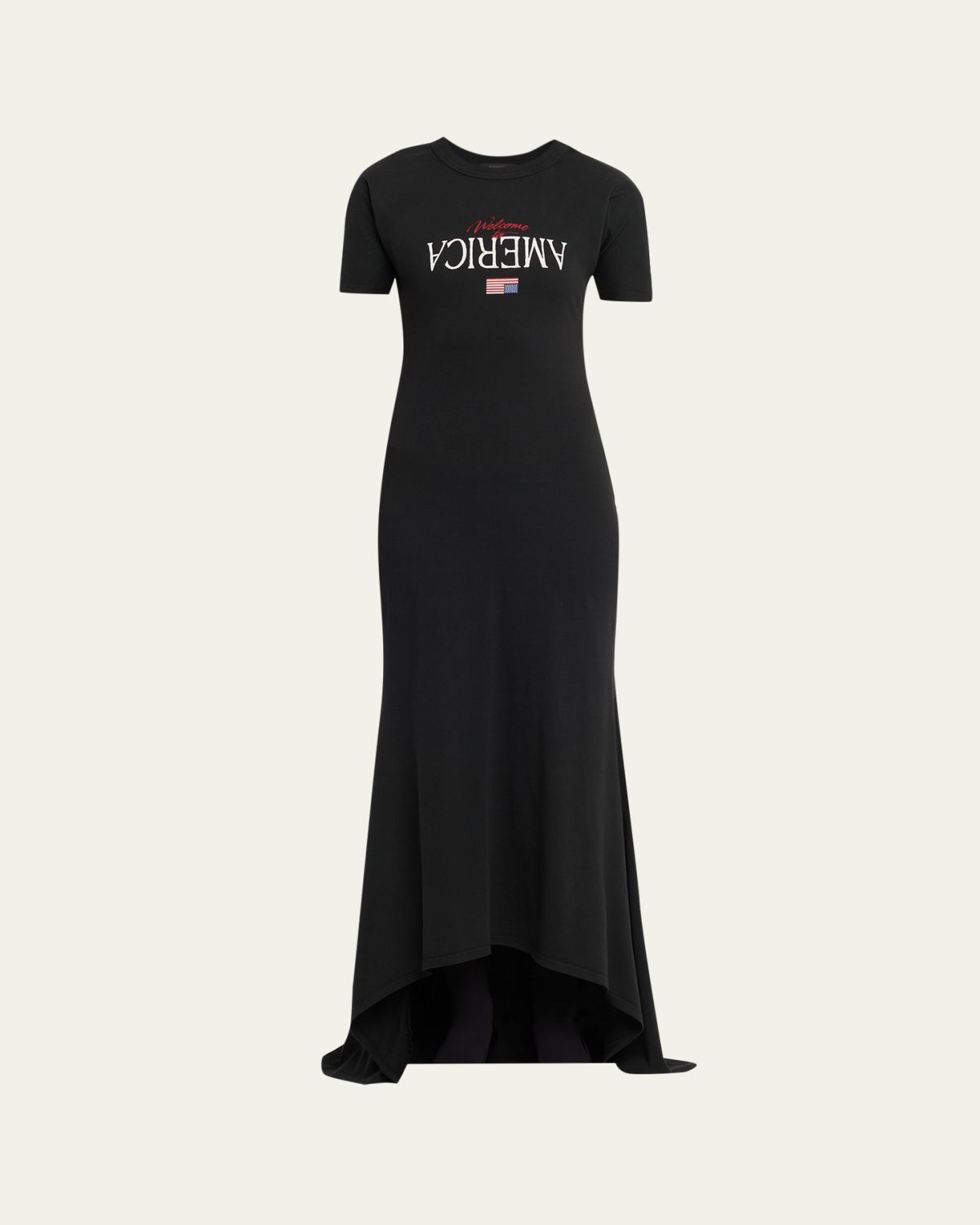 Willy Chavarria Welcome To America Jersey Gown