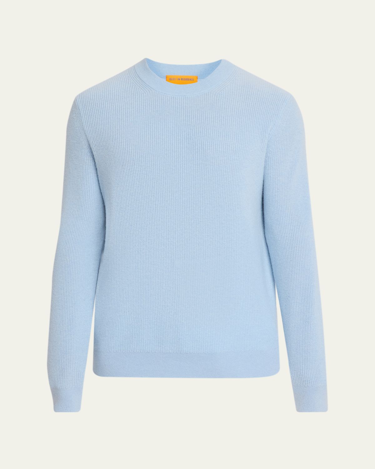 Guest in Residence Men's Cashmerer Rib Allday Crew-Neck Shirt | Thumbnail 6