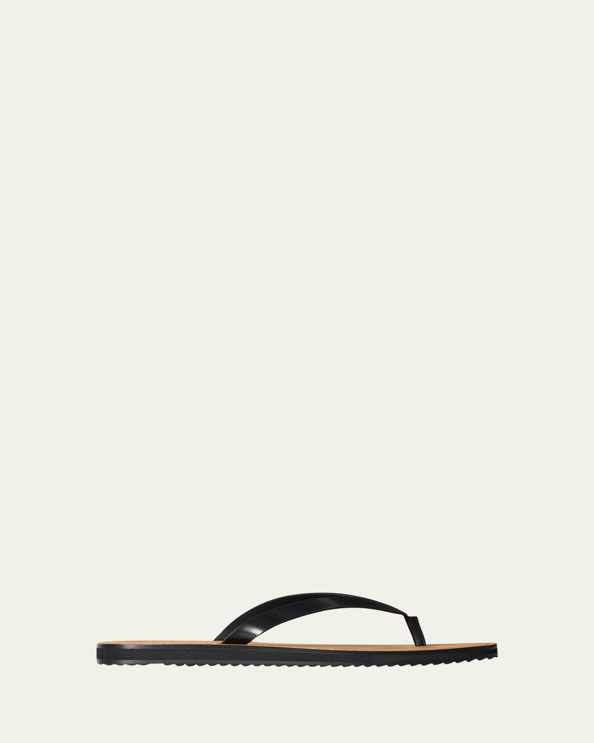 THE ROW Men's City Calfskin Flip Flop Sandals