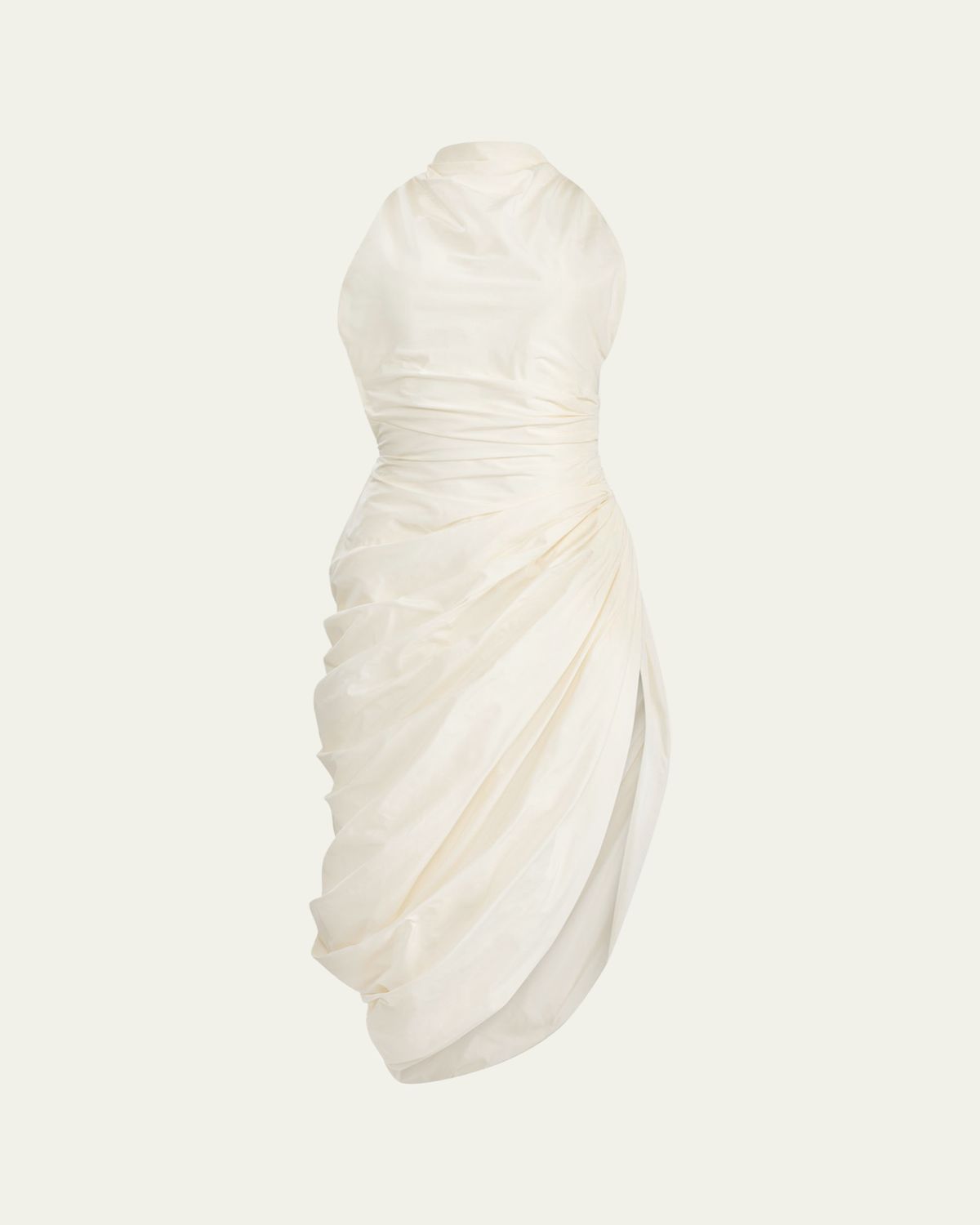 Altuzarra Dora Draped Sleeveless Midi Dress