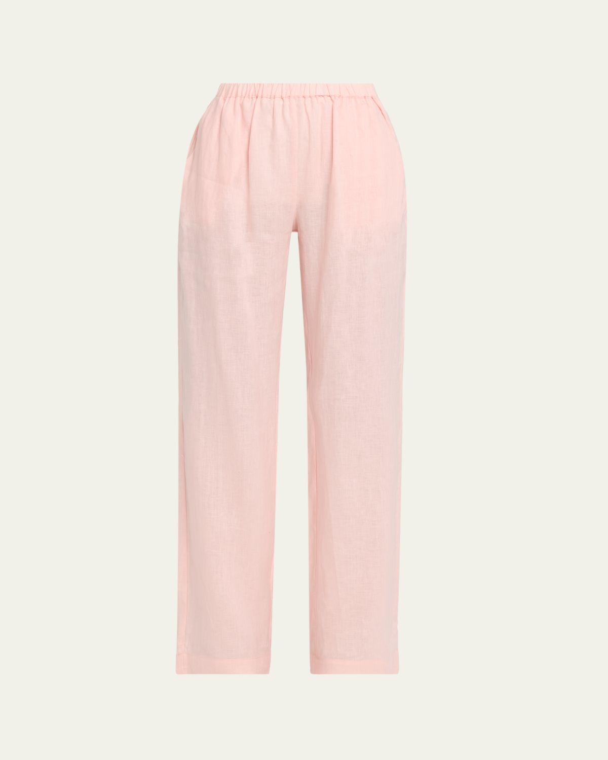 AEXAE Pull-On Linen Pants