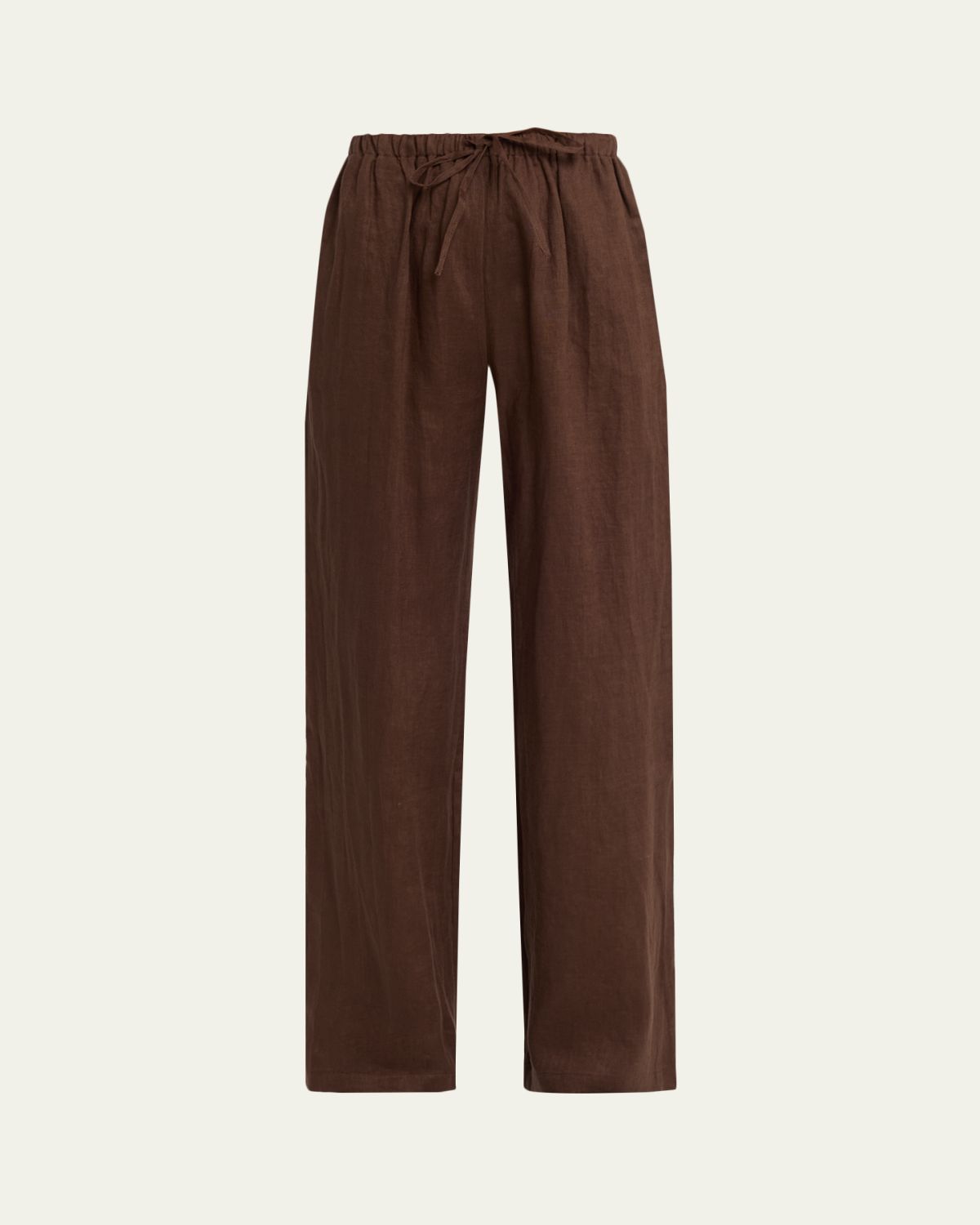 AEXAE Drawstring Linen Pants