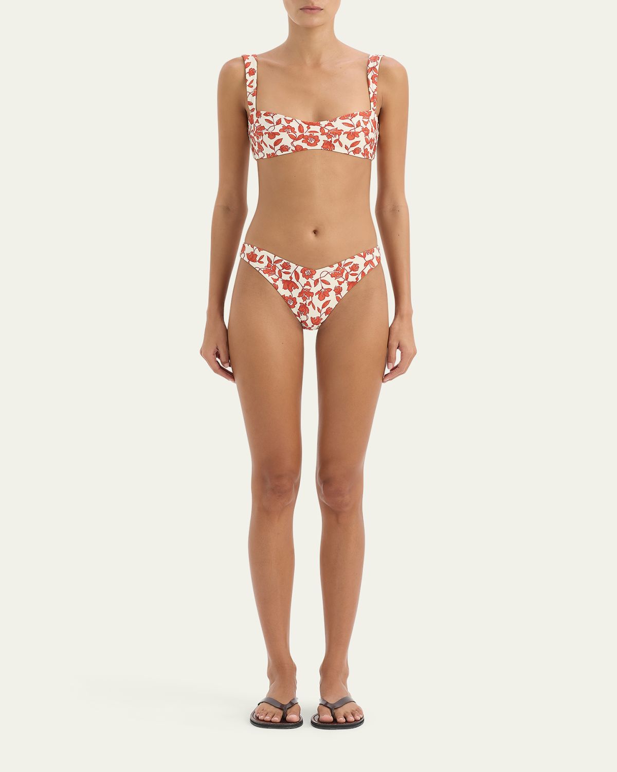 SIR Chloe Floral Shaped Bikini Bottoms | Thumbnail 2 SIR Chloe Floral Shaped Bikini Bottoms | Thumbnail 2