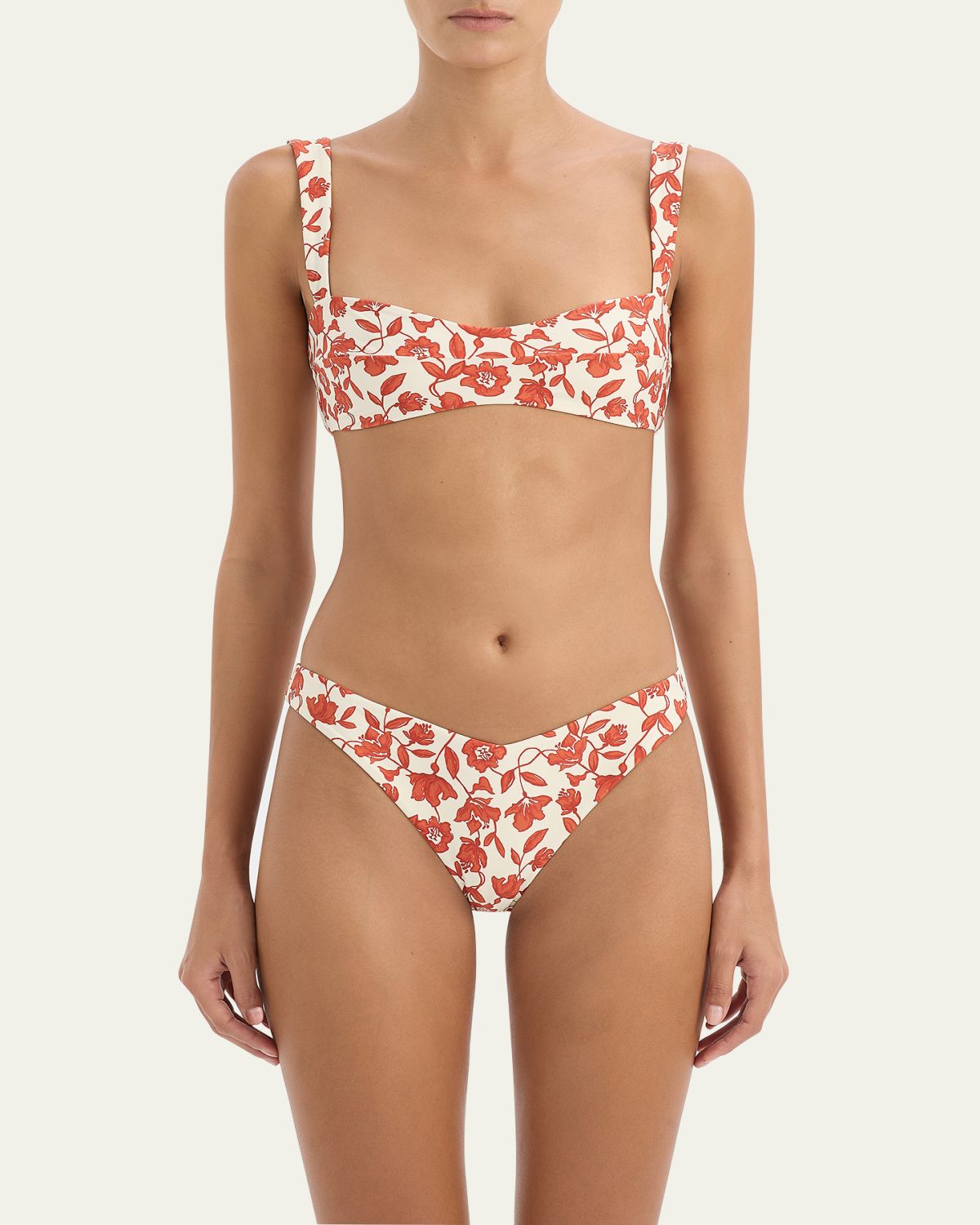 SIR Chloe Floral Shaped Bikini Bottoms | Thumbnail 4 SIR Chloe Floral Shaped Bikini Bottoms | Thumbnail 4