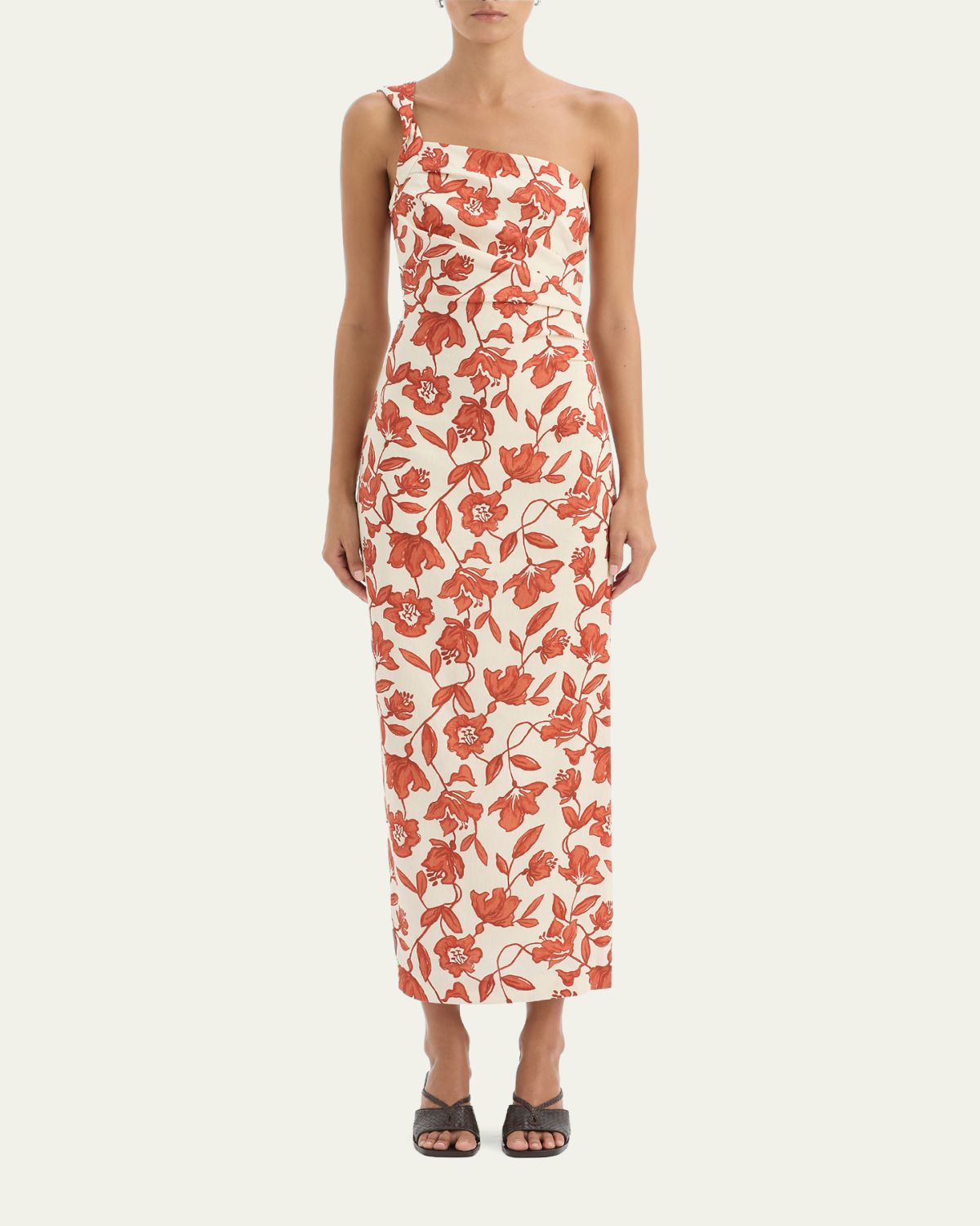SIR Chloe Asymmetric Linen Maxi Dress | Thumbnail 2 SIR Chloe Asymmetric Linen Maxi Dress | Thumbnail 2