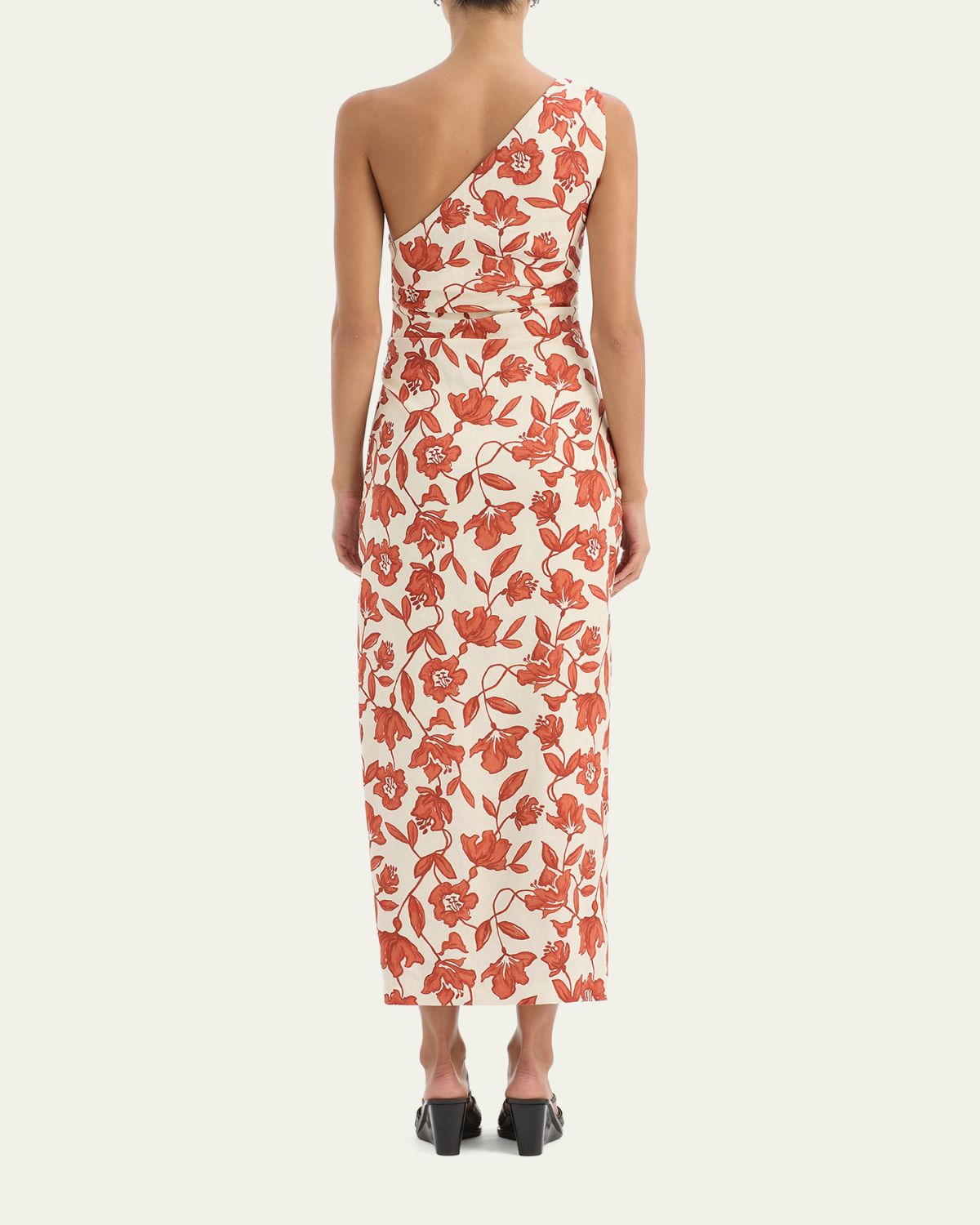 SIR Chloe Asymmetric Linen Maxi Dress | Thumbnail 3 SIR Chloe Asymmetric Linen Maxi Dress | Thumbnail 3