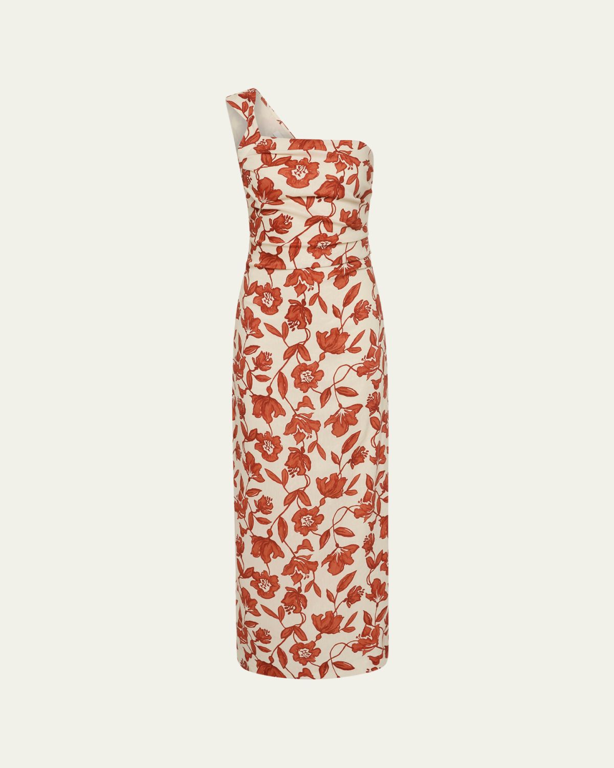 SIR Chloe Asymmetric Linen Maxi Dress - Women's Clothing