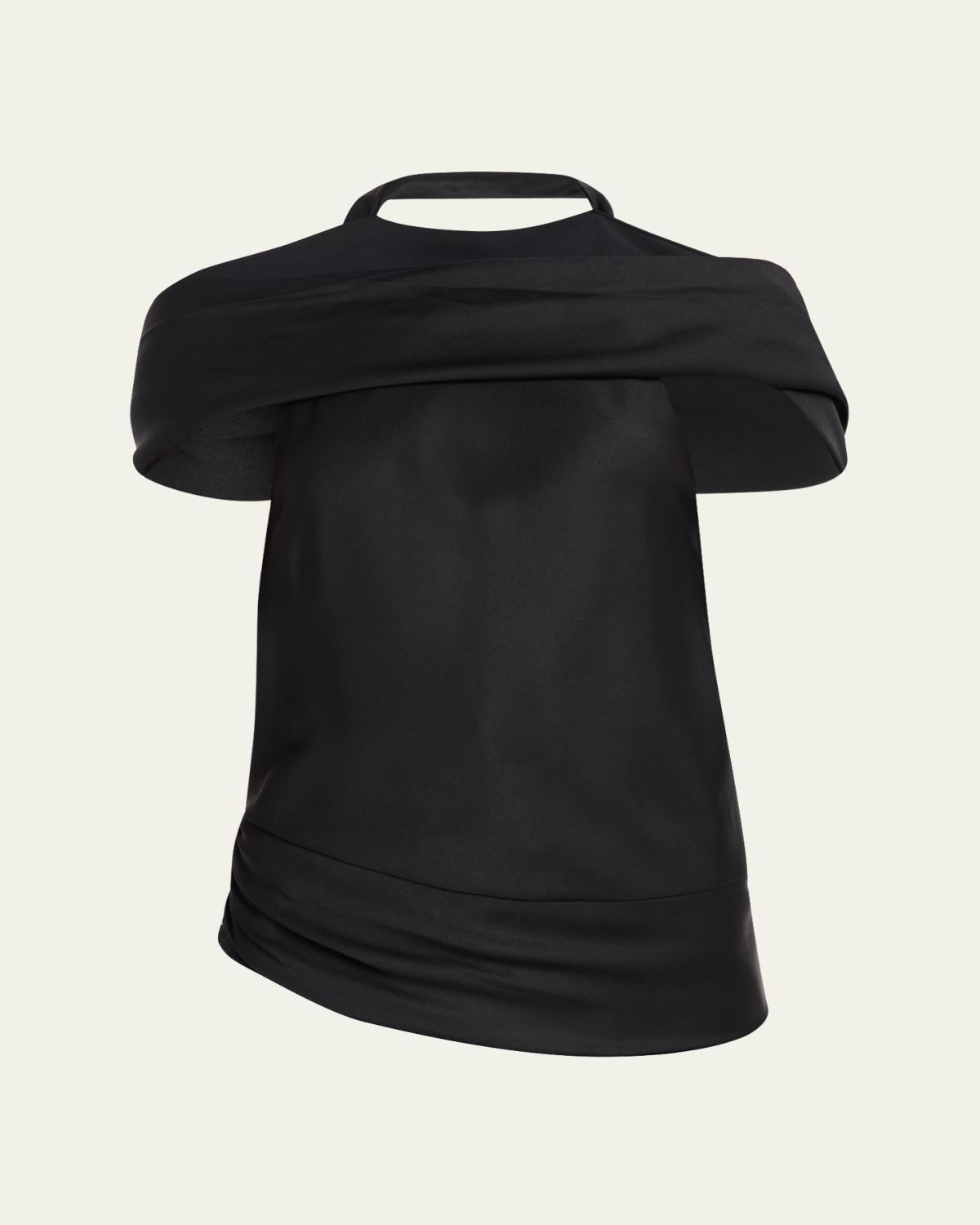 SIMKHAI Samira Satin Cape Top