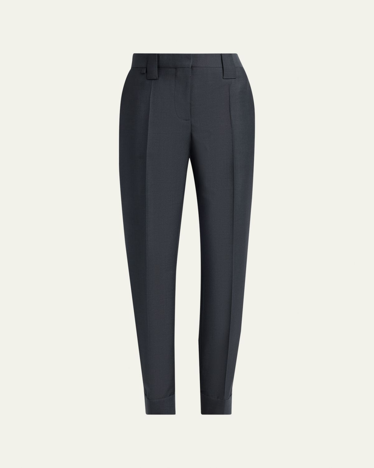Versace Tapered Formal Wool Pants