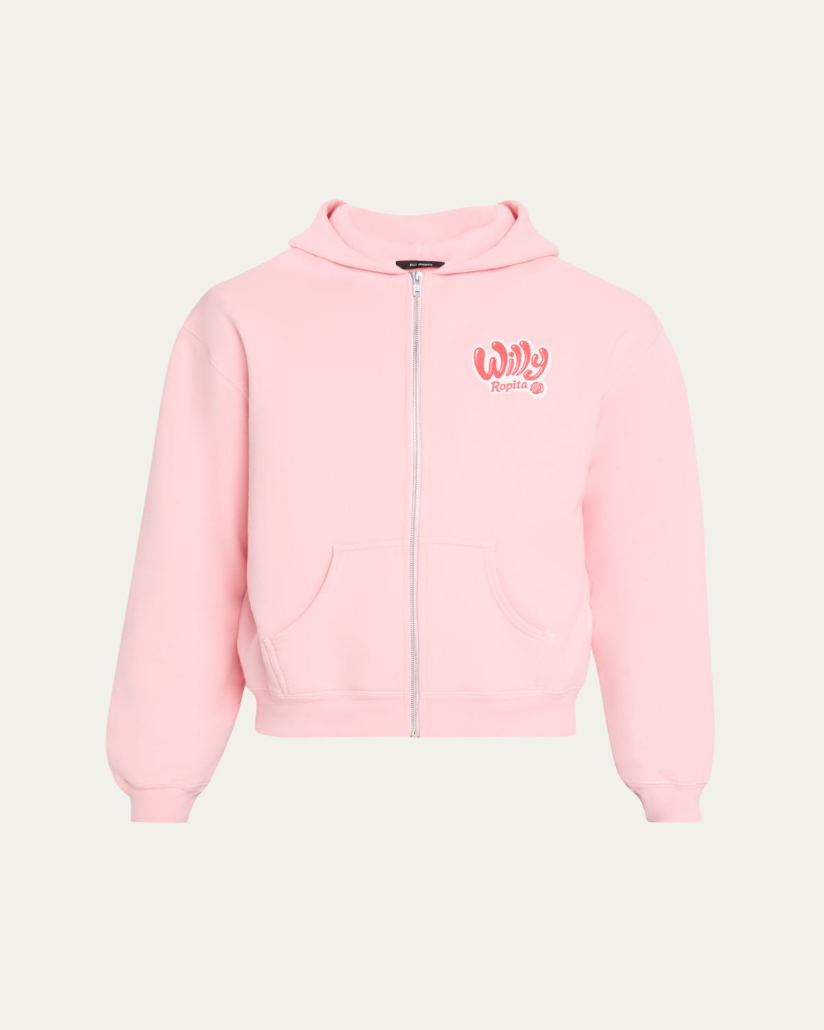 Willy Chavarria Men 's Willy Ropita Full-Zip Hoodie