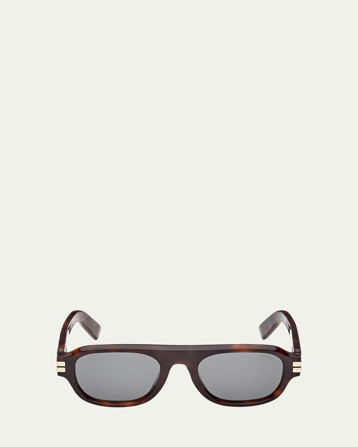 ZEGNA 52mm Acetate Round Sunglasses | Thumbnail 9 ZEGNA 52mm Acetate Round Sunglasses | Thumbnail 9