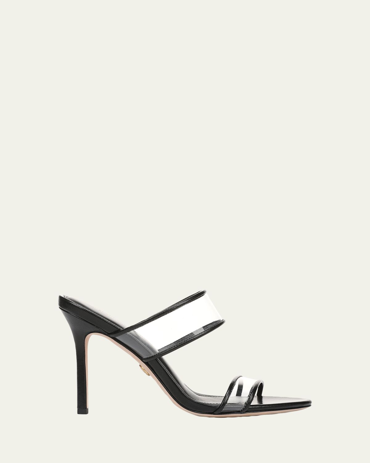 Veronica Beard 5mm Asha Leather Piping Jelly Sandals