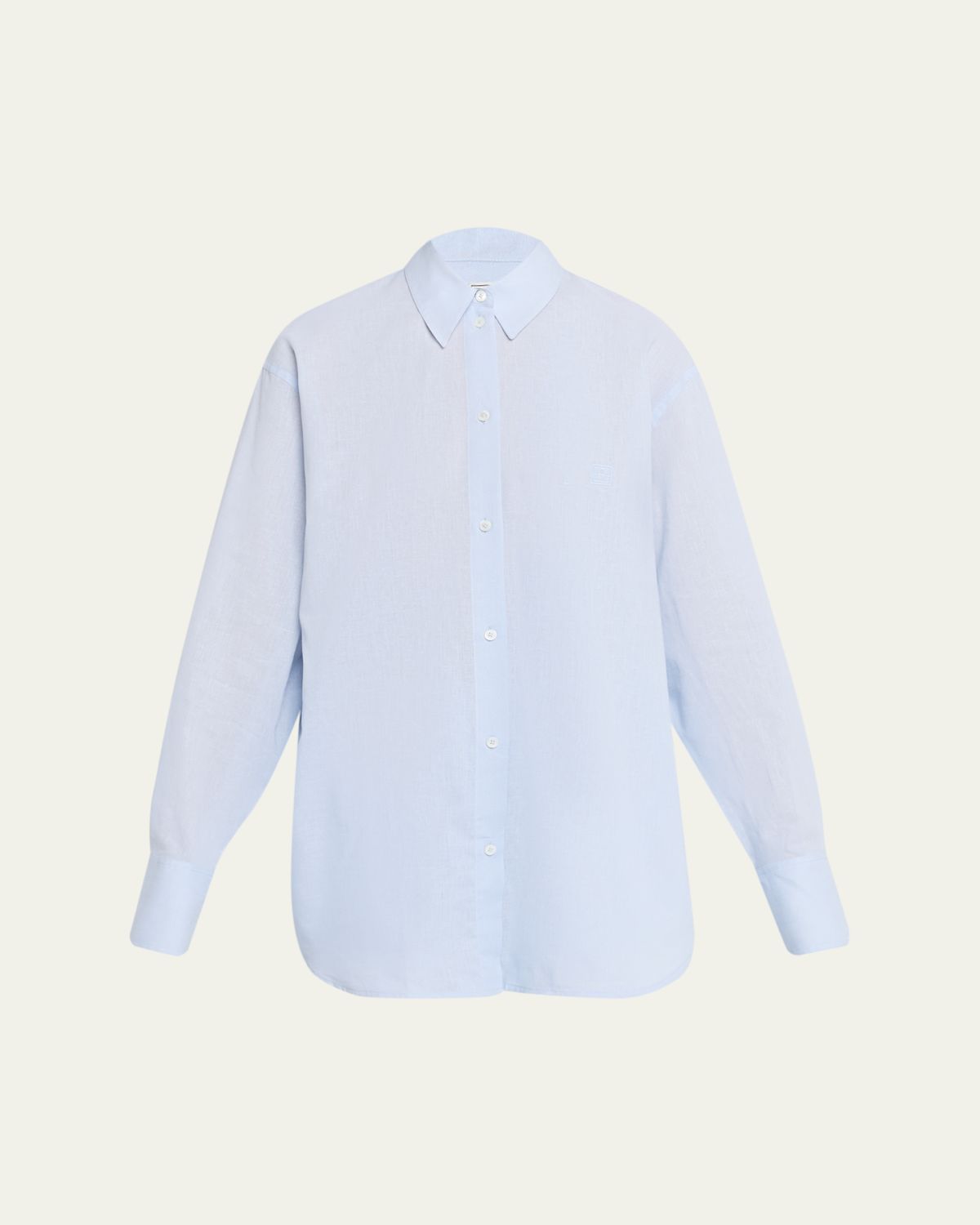 Toteme Garderob Oversized Linen-Cotton Shirt