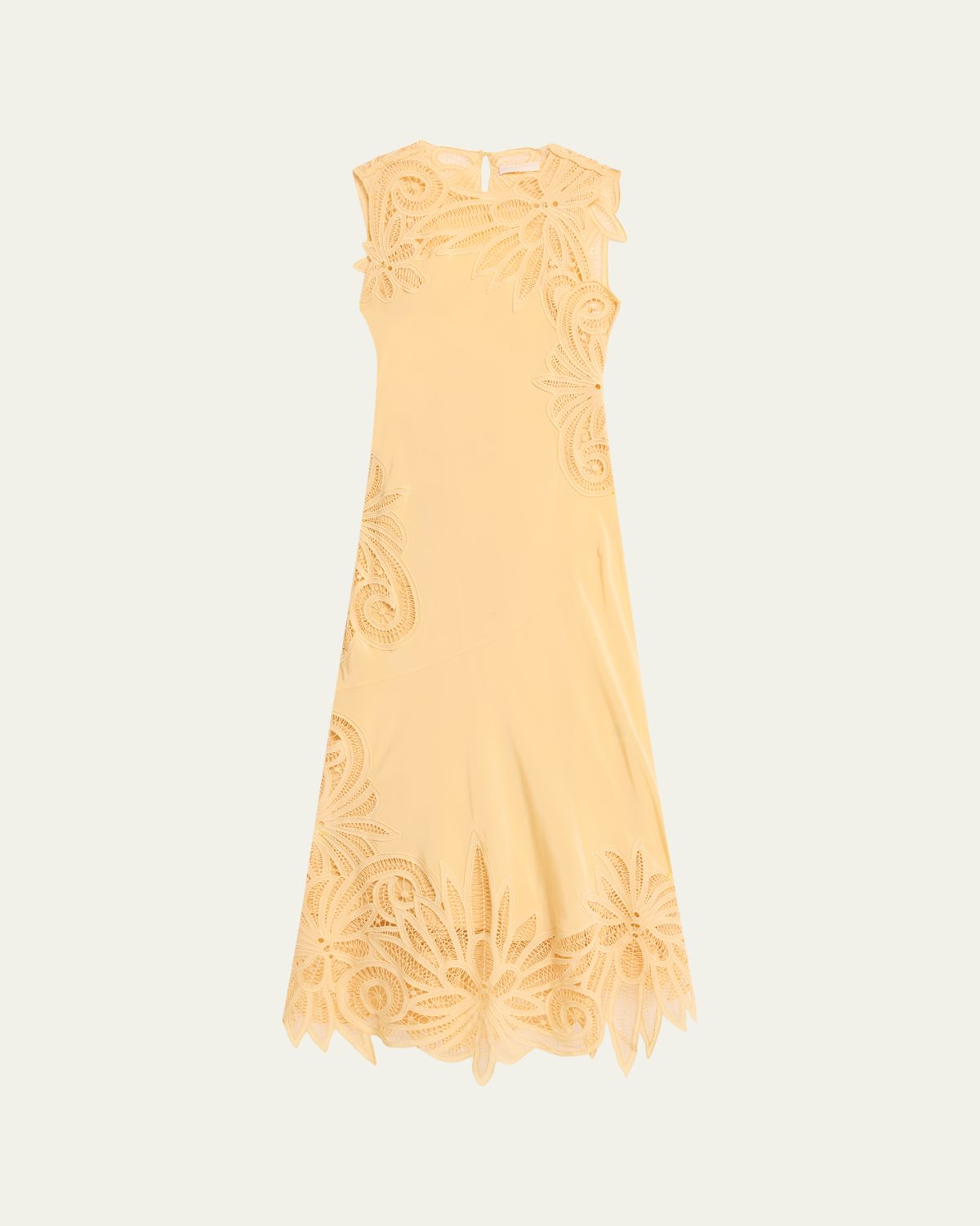Ulla Johnson Idra Embroidered Silk Dress