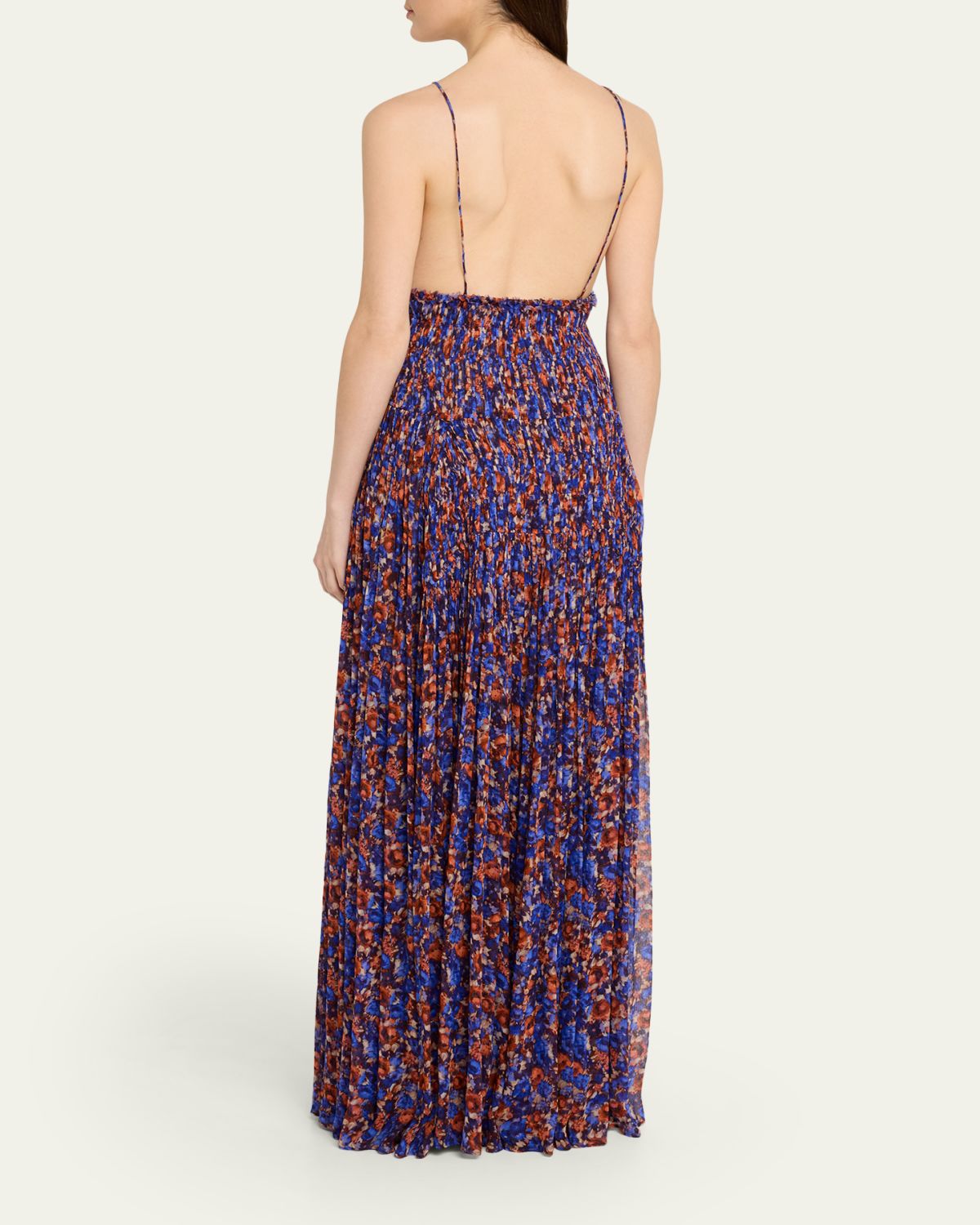 Ulla Johnson Atrani Floral Silk Chiffon Maxi Dress | Thumbnail 3 Ulla Johnson Atrani Floral Silk Chiffon Maxi Dress | Thumbnail 3