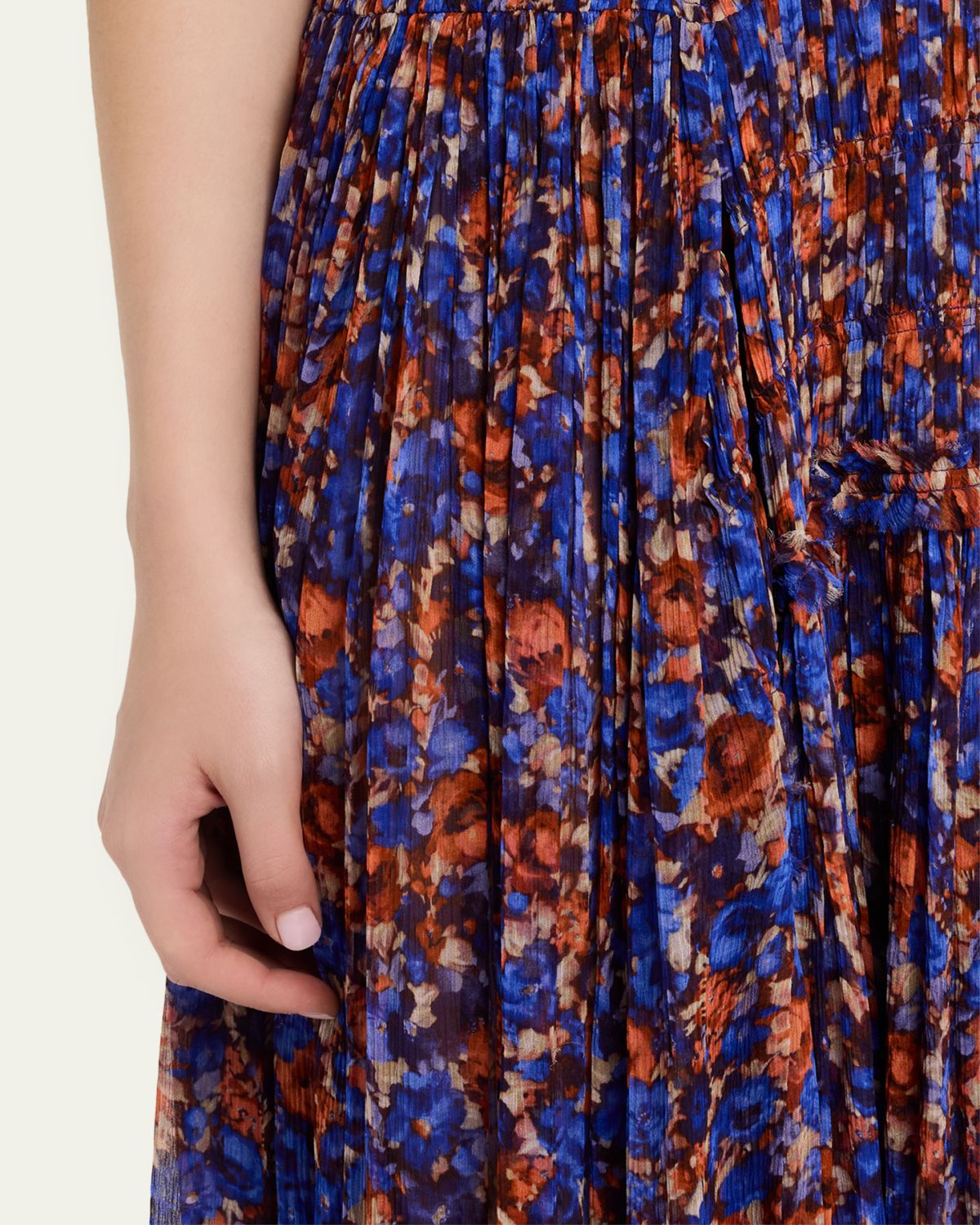 Ulla Johnson Atrani Floral Silk Chiffon Maxi Dress | Thumbnail 5 Ulla Johnson Atrani Floral Silk Chiffon Maxi Dress | Thumbnail 5
