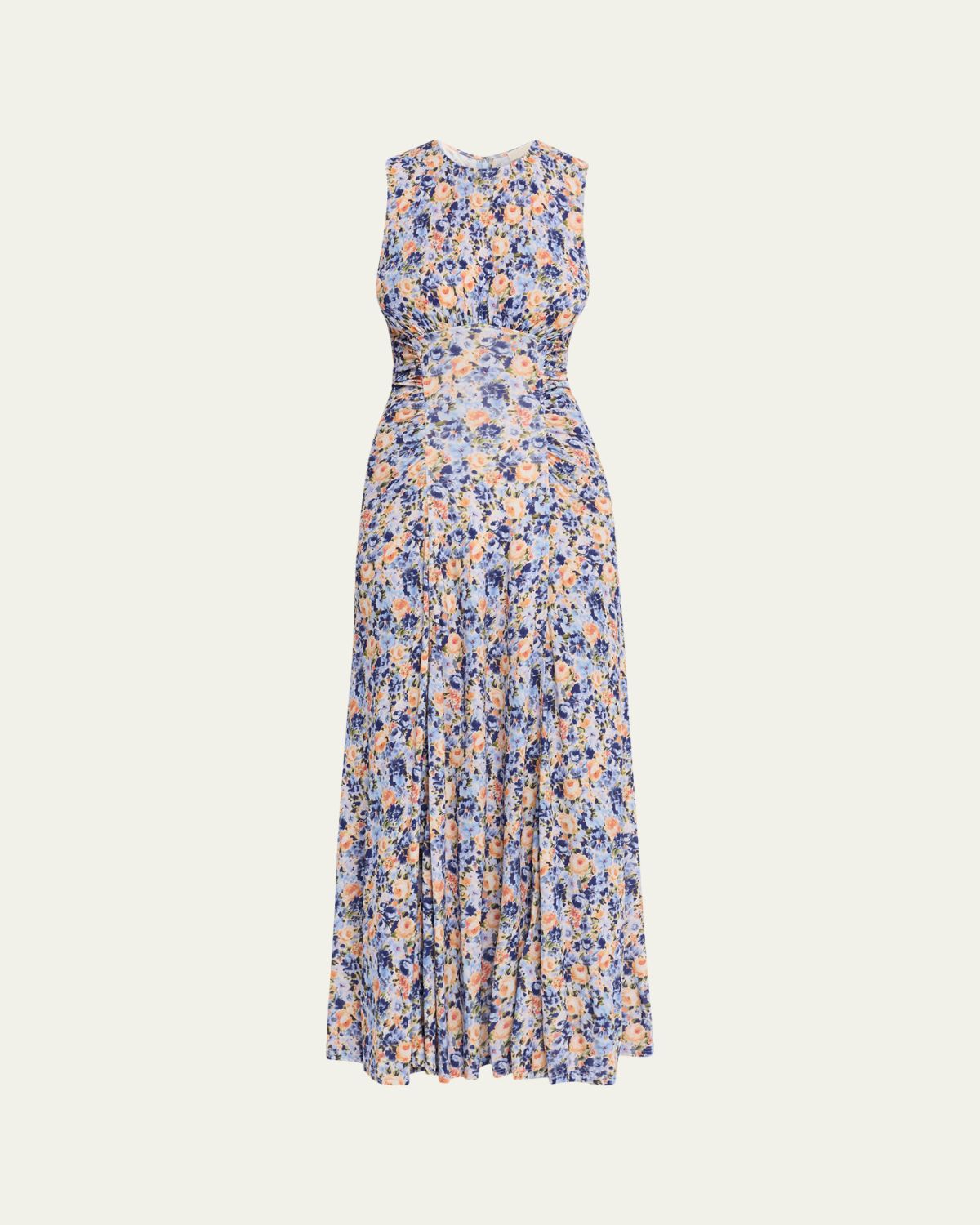 Ulla Johnson Lana Printed Sleeveless Maxi Dress
