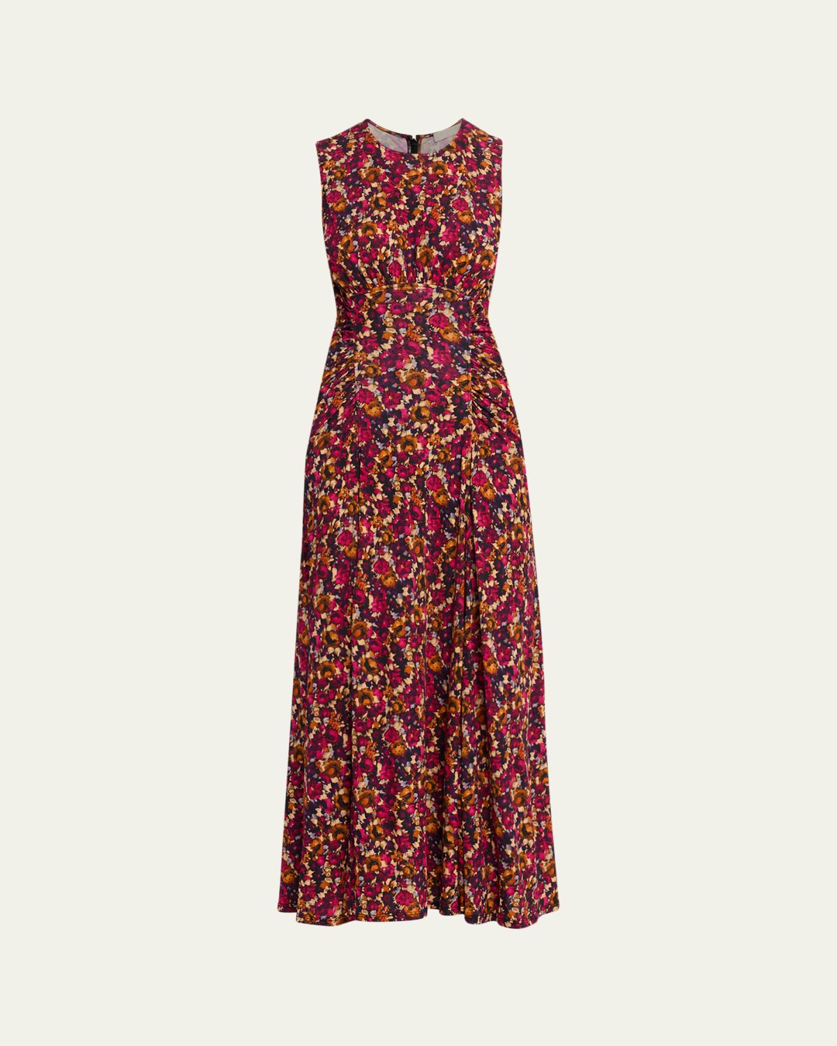 Ulla Johnson Lana Printed Sleeveless Maxi Dress