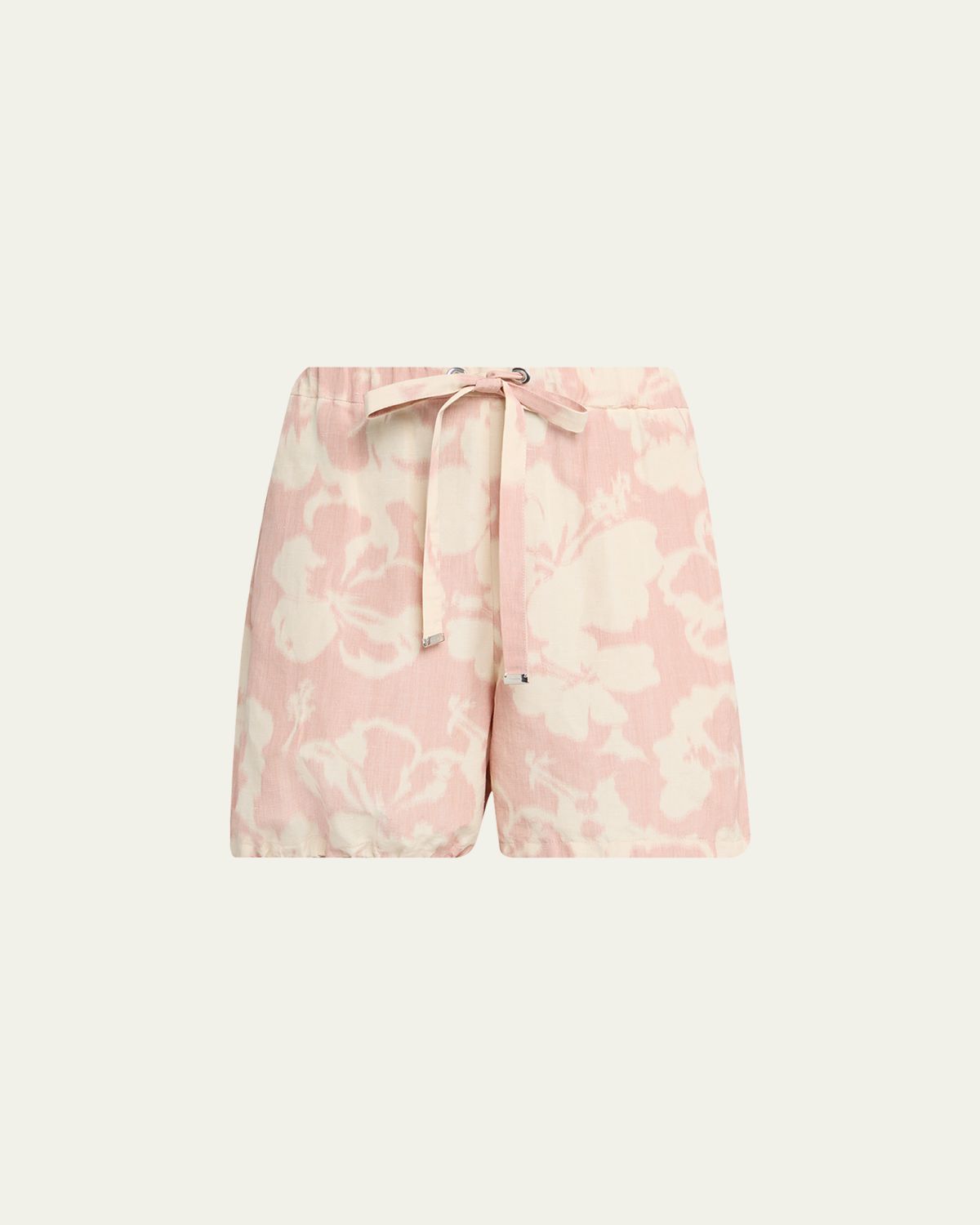 Moncler Floral-Print Drawstring Shorts | Thumbnail 6 Moncler Floral-Print Drawstring Shorts | Thumbnail 6