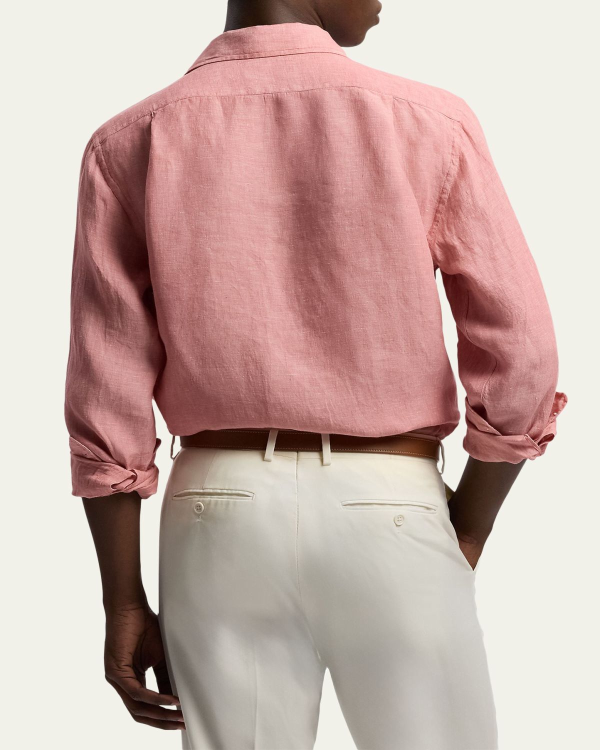 Ralph Lauren Purple Label Linen Chambray Shirt | Thumbnail 3 Ralph Lauren Purple Label Linen Chambray Shirt | Thumbnail 3
