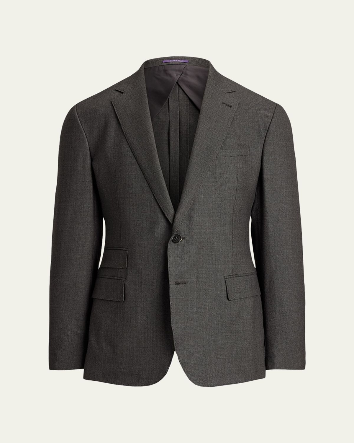 Ralph Lauren Purple Label Kent Hand-Tailored Wool Birdseye Suit