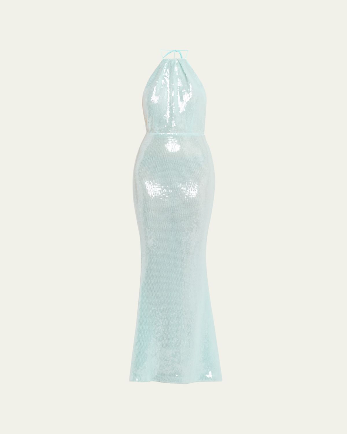Retrofete Elexa Sequined Halter Dress