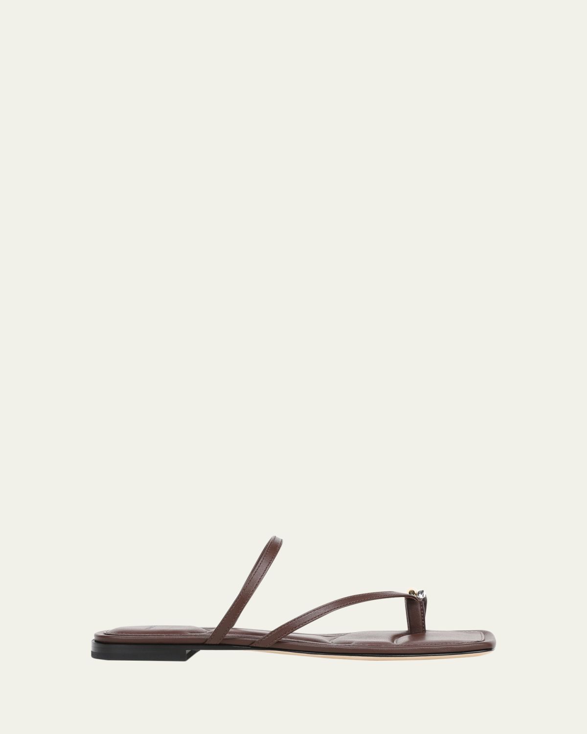 Vince Polli Leather Toe-Ring Flat Sandals | Thumbnail 5 Vince Polli Leather Toe-Ring Flat Sandals | Thumbnail 5