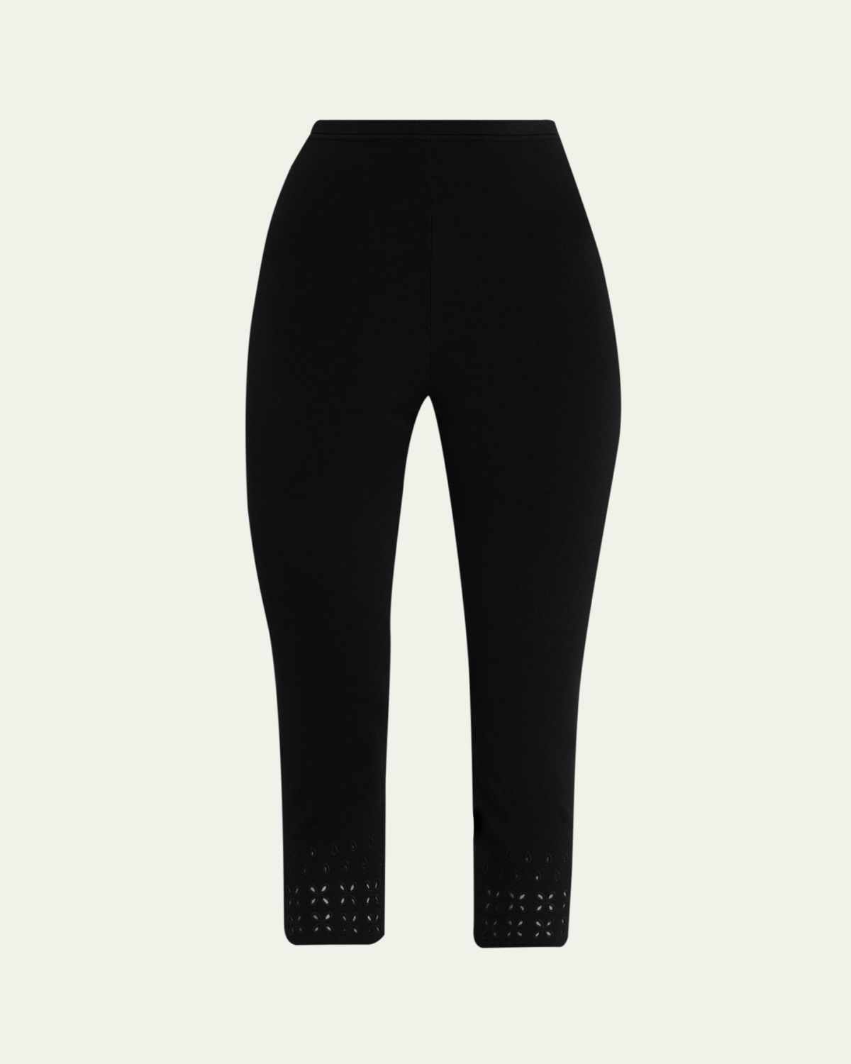Ulla Johnson Seraphine Eyelet Knit Capri Leggings | Thumbnail 6 Ulla Johnson Seraphine Eyelet Knit Capri Leggings | Thumbnail 6