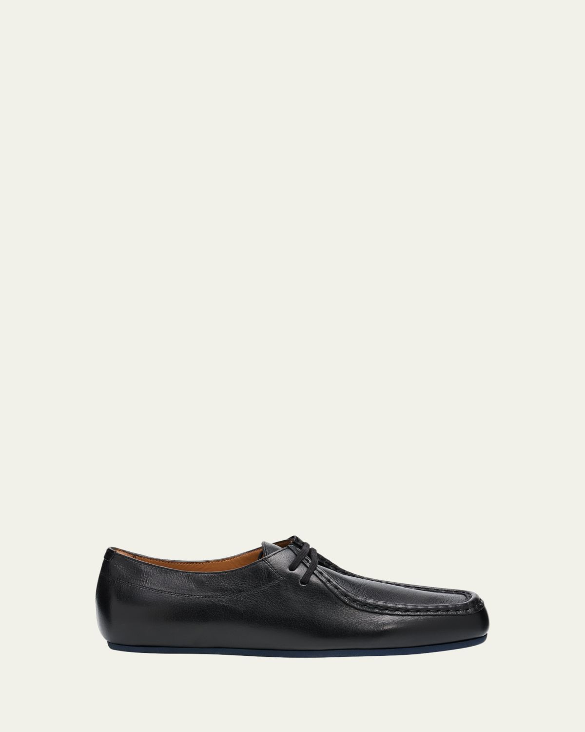 Jil Sander Leather Lace-Up Derby Shoes
