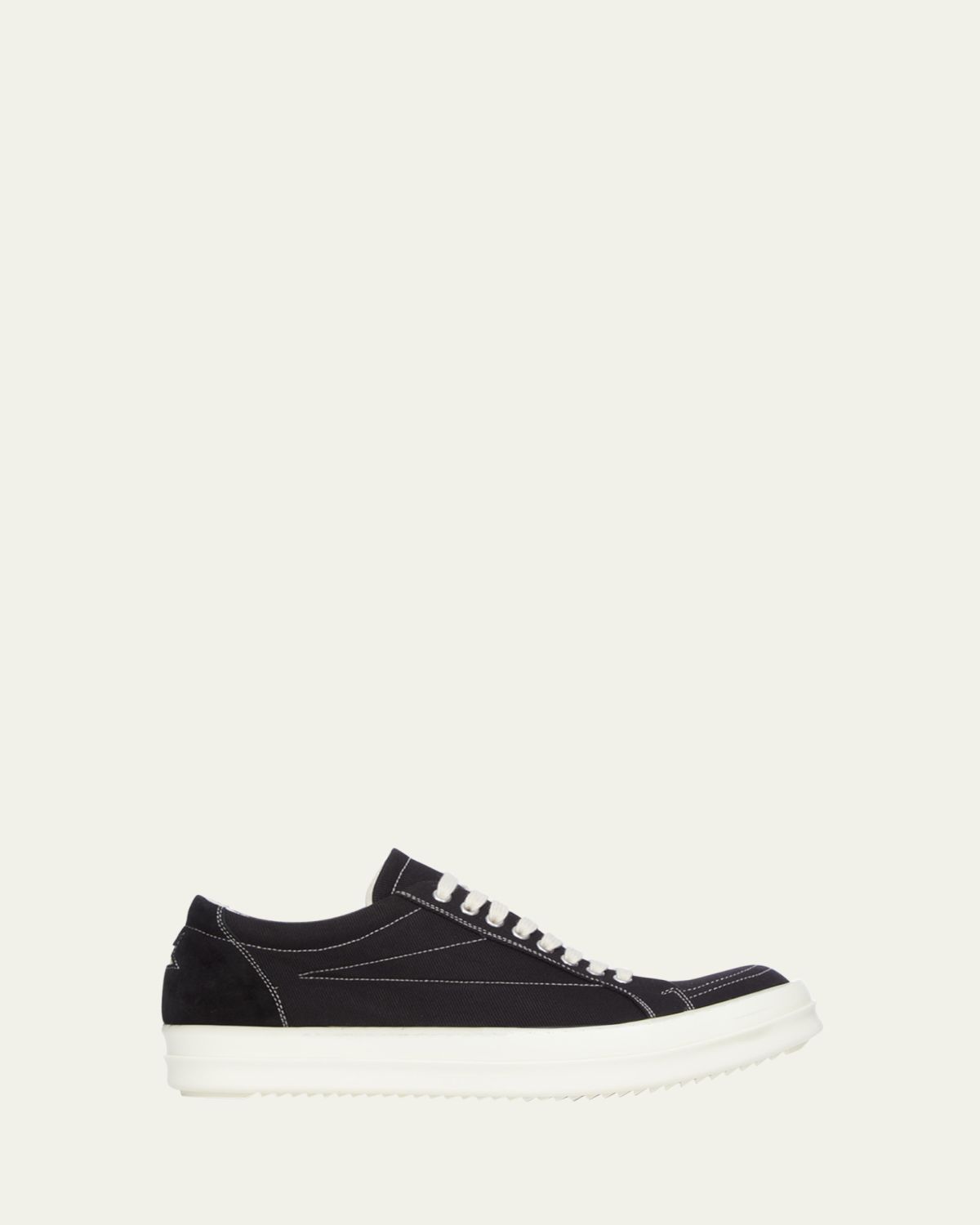 DRKSHDW RICK OWENS Men's Canvas Low-Top Penta Vintage Sneaks