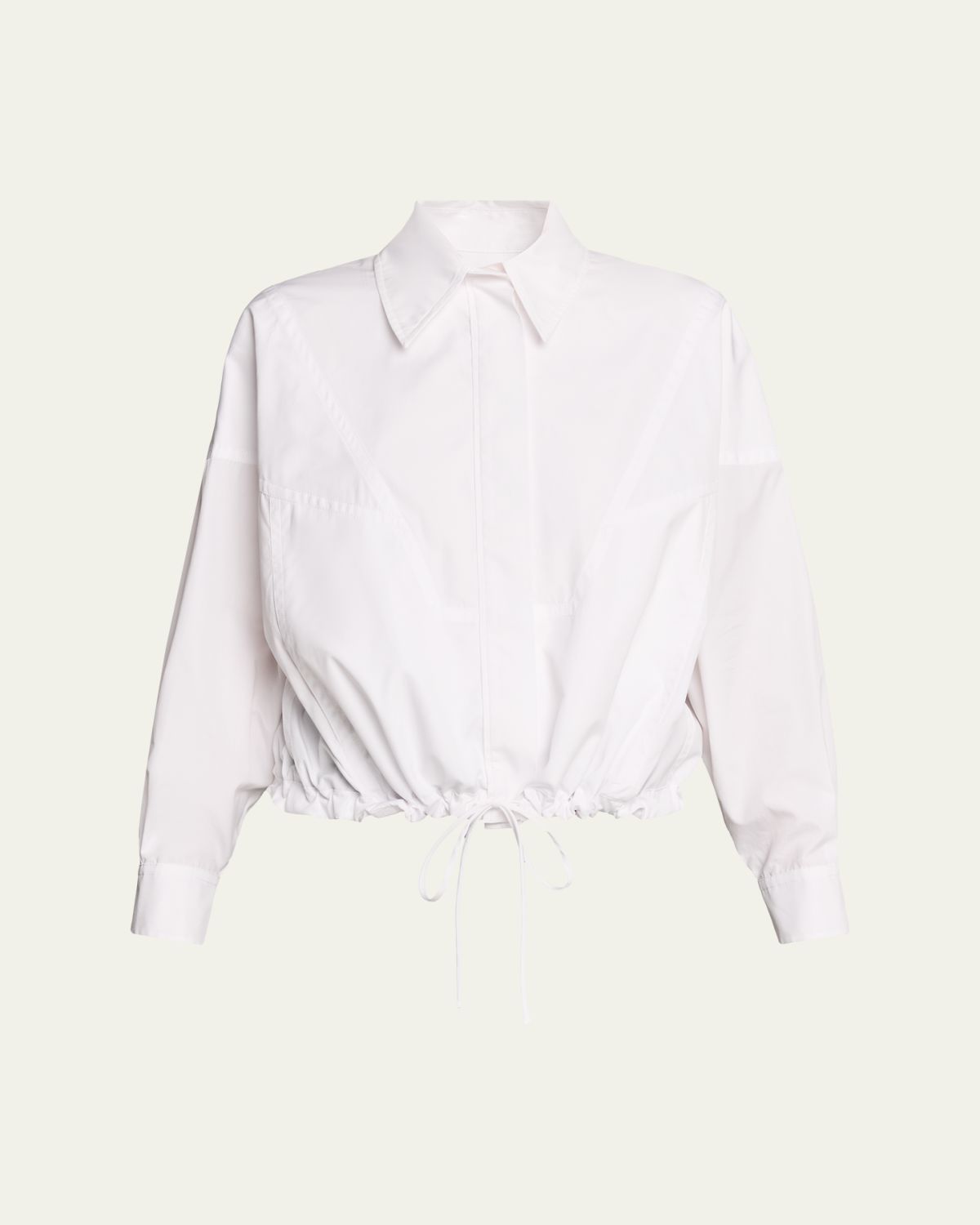 Stella McCartney Poplin Sporty Bomber Jacket