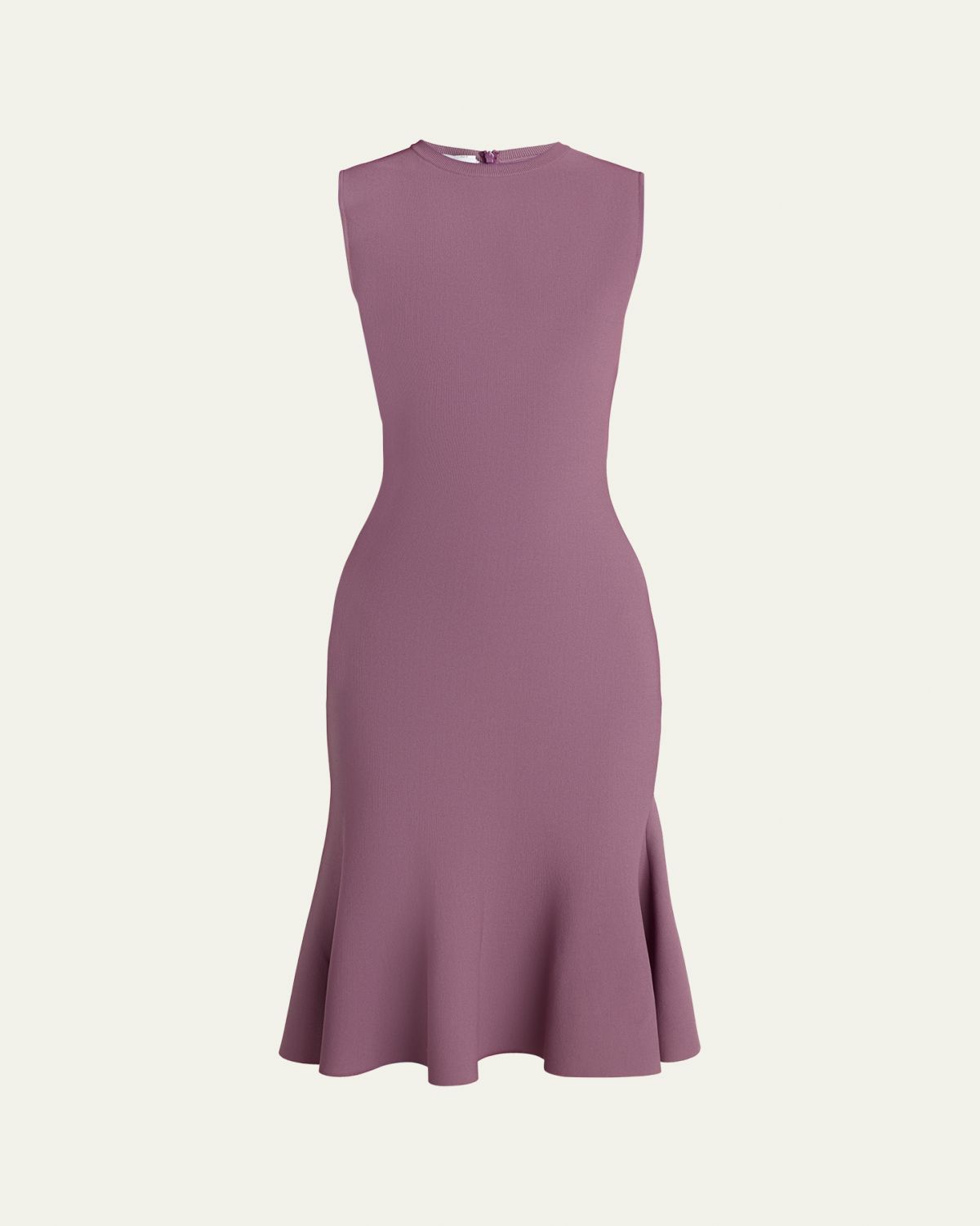 Stella McCartney Sleeveless Compact Knit Fit-And-Flare Dress