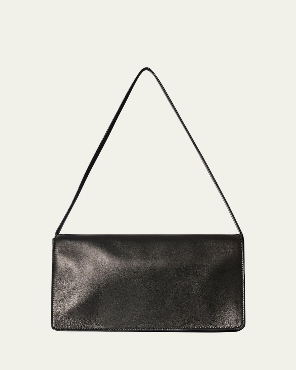 THE ROW Nuance Flap Shoulder Bag in Nappa Leather
