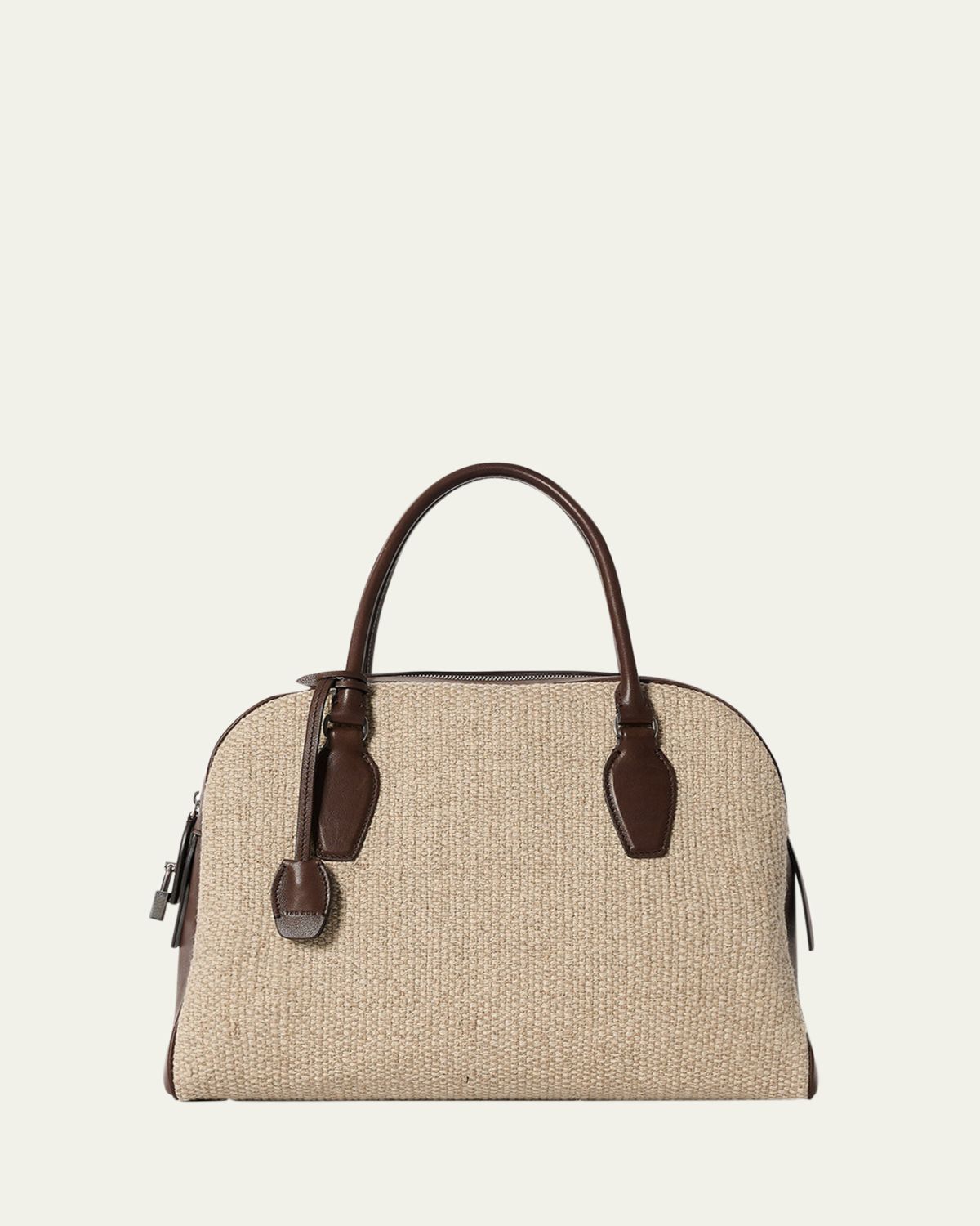 THE ROW India 12.00 Top-Handle Bag in Canvas