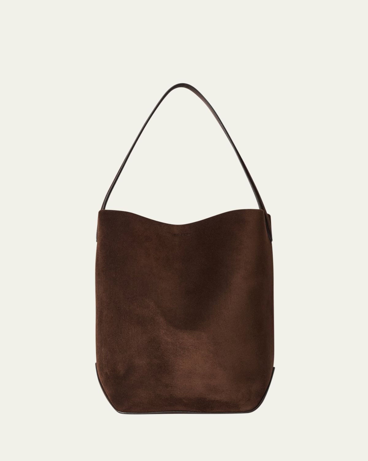 THE ROW Park Medium North-South Tote Bag in Suede