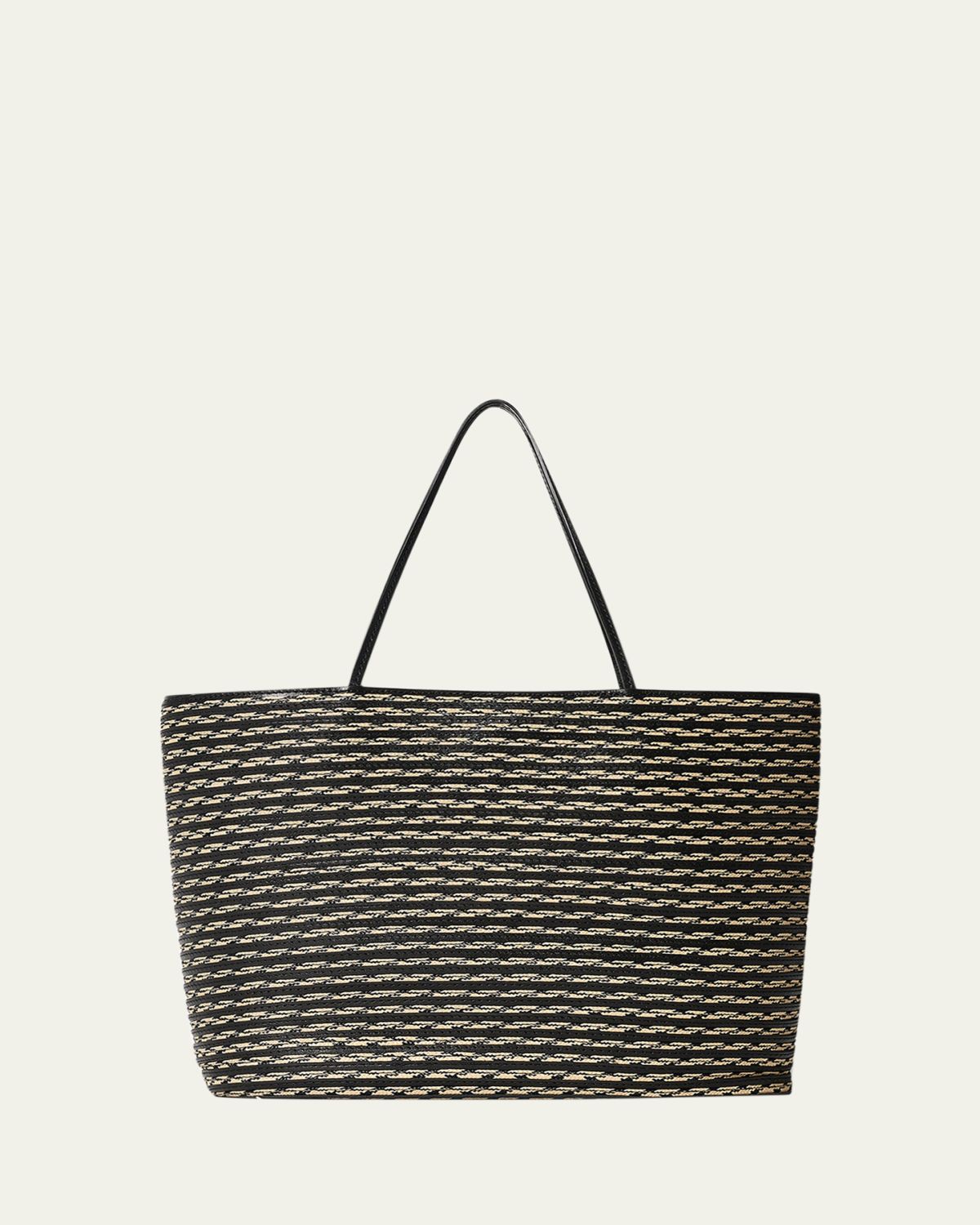 THE ROW Beau Tote Bag in Raffia & Leather | Thumbnail 5 THE ROW Beau Tote Bag in Raffia & Leather | Thumbnail 5