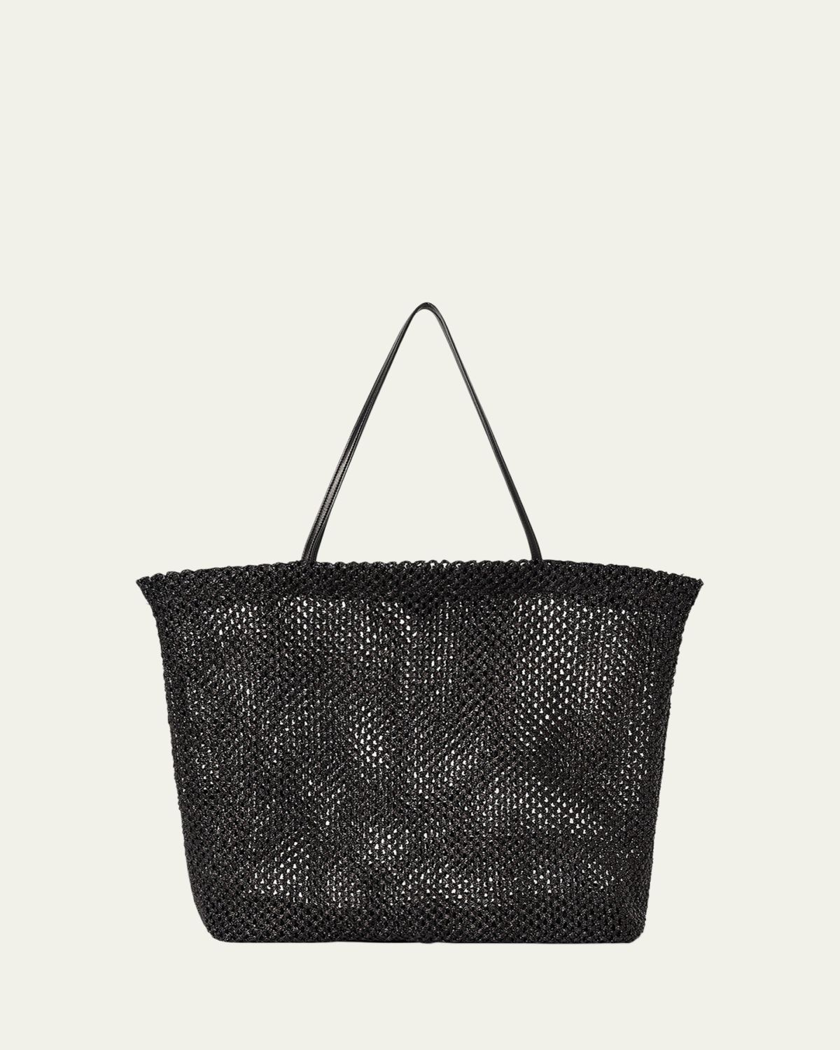 THE ROW Barn Tote Bag in Synthetic Raffia