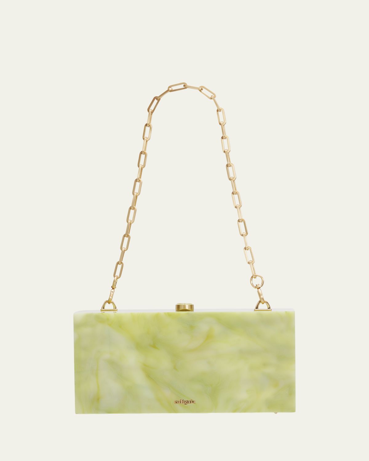 Cult Gaia The Backgammon Acrylic Board Game Clutch Bag