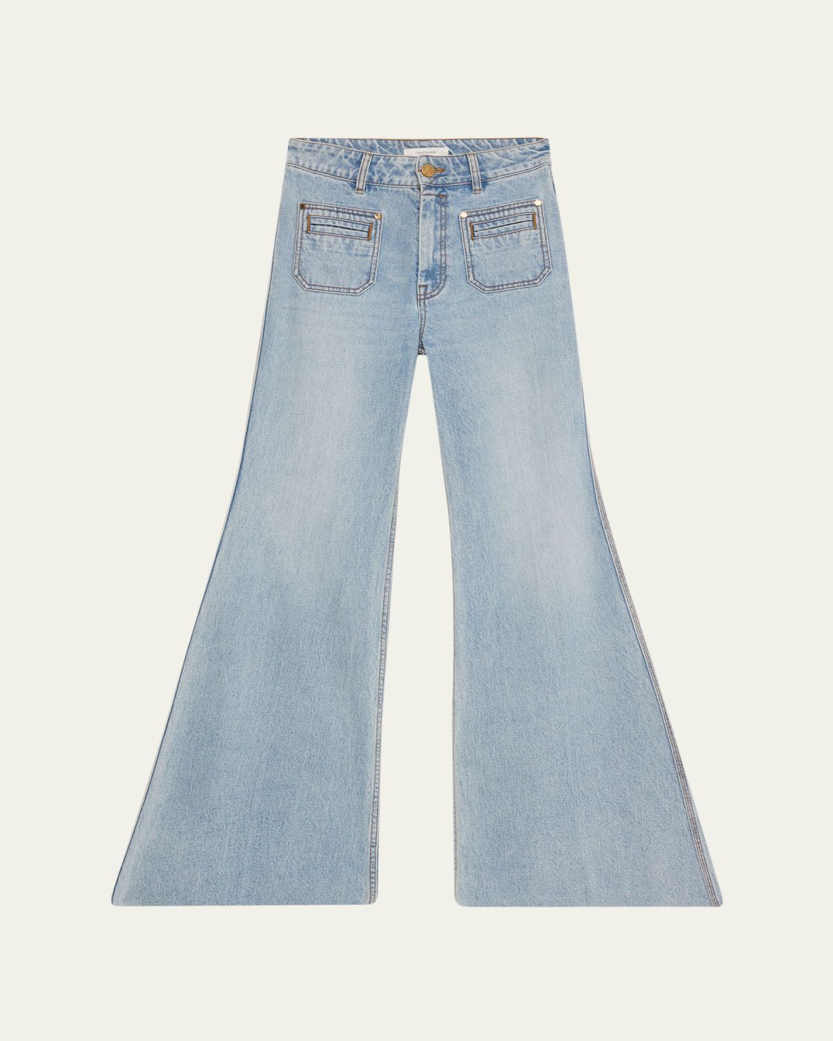 Zimmermann High-Rise Flare Jeans