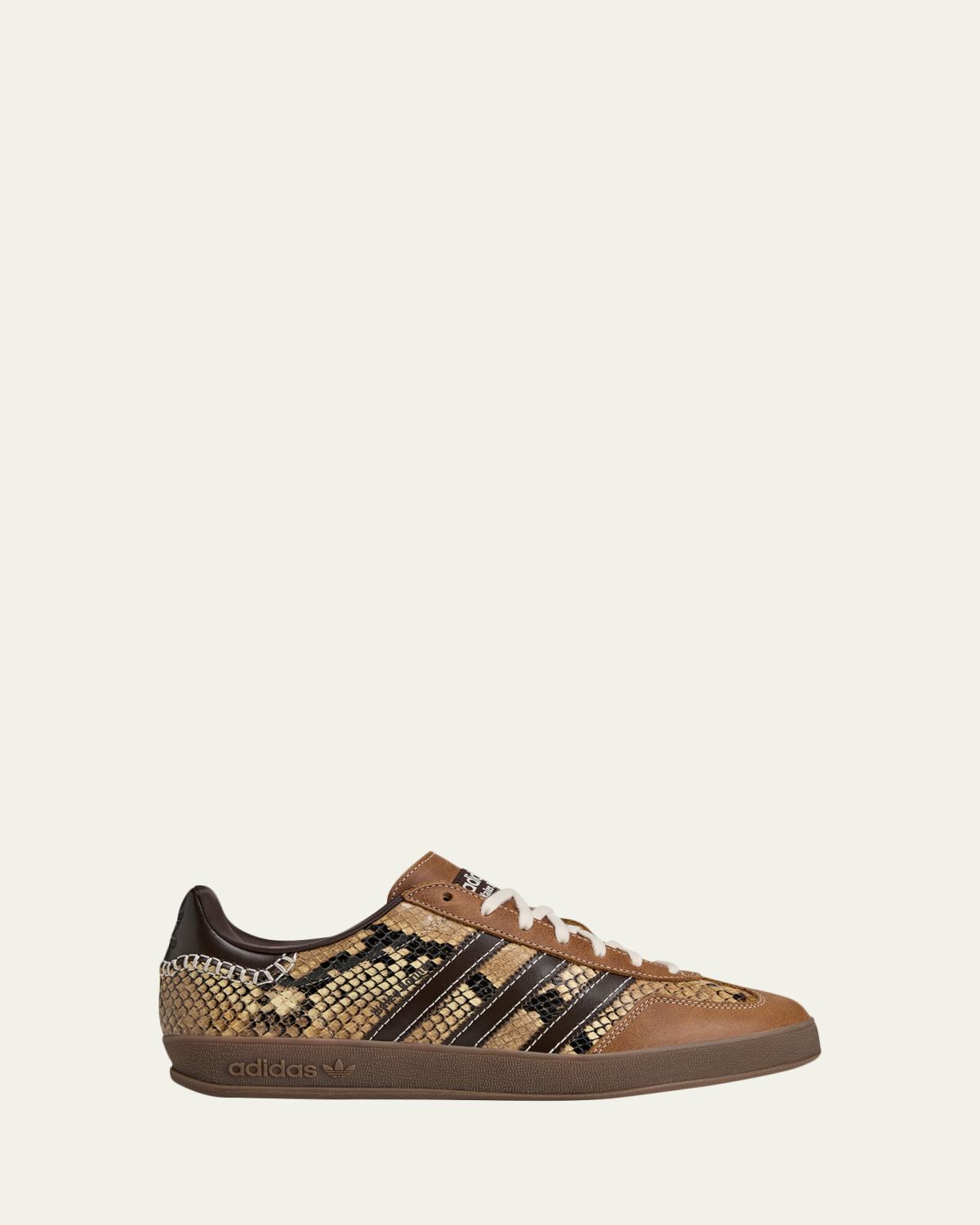 Adidas x Wales Bonner Men's Gazelle Snake-Effect Leather Sneakers