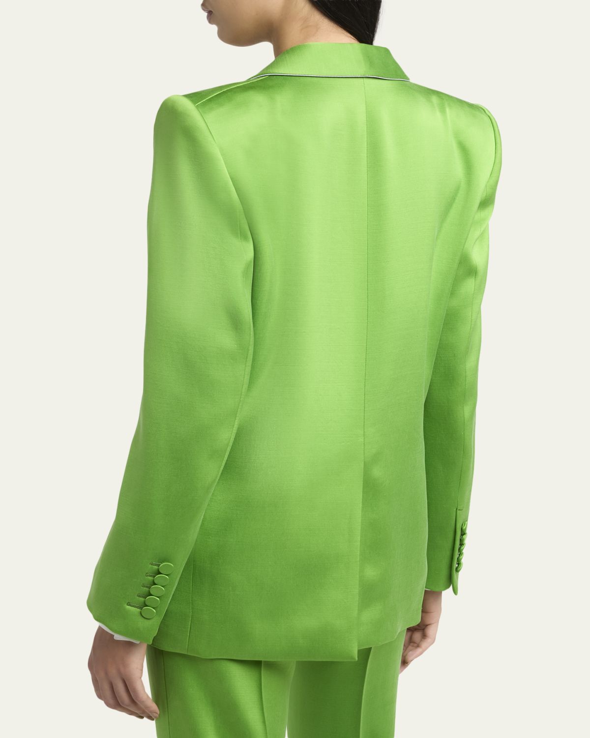 TOM FORD Single-Breasted Silk-Wool Blazer Jacket | Thumbnail 3
