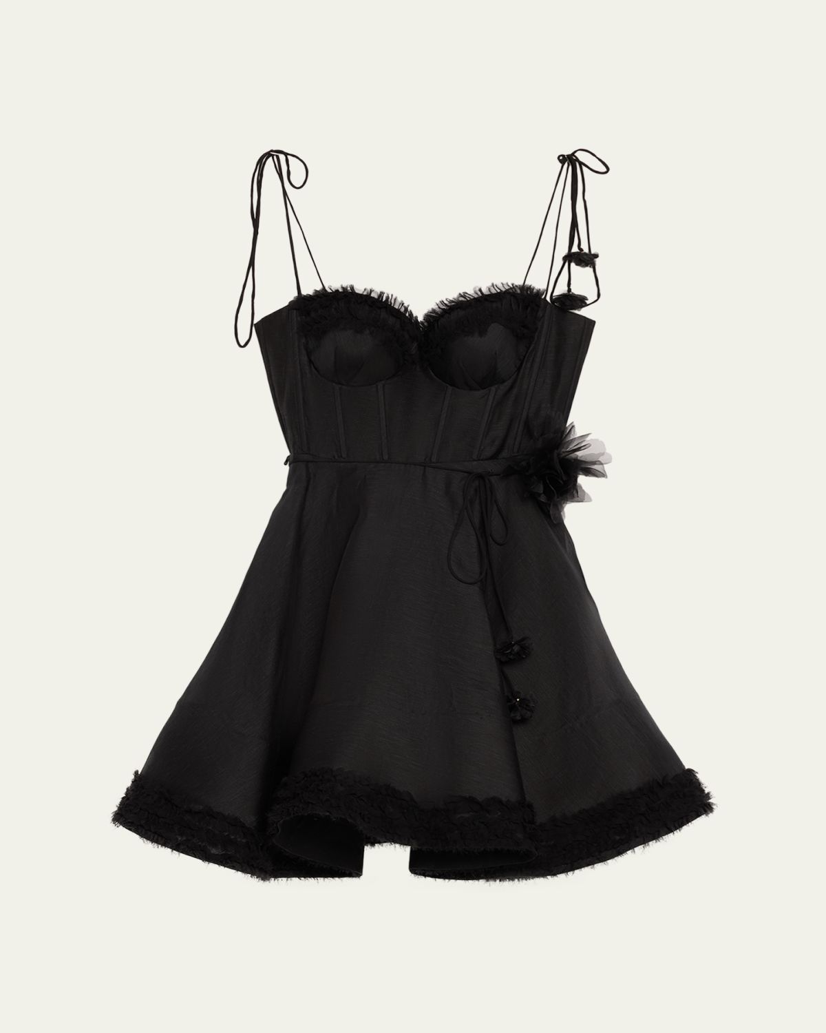 Zimmermann Luna Ruffle Mini Dress