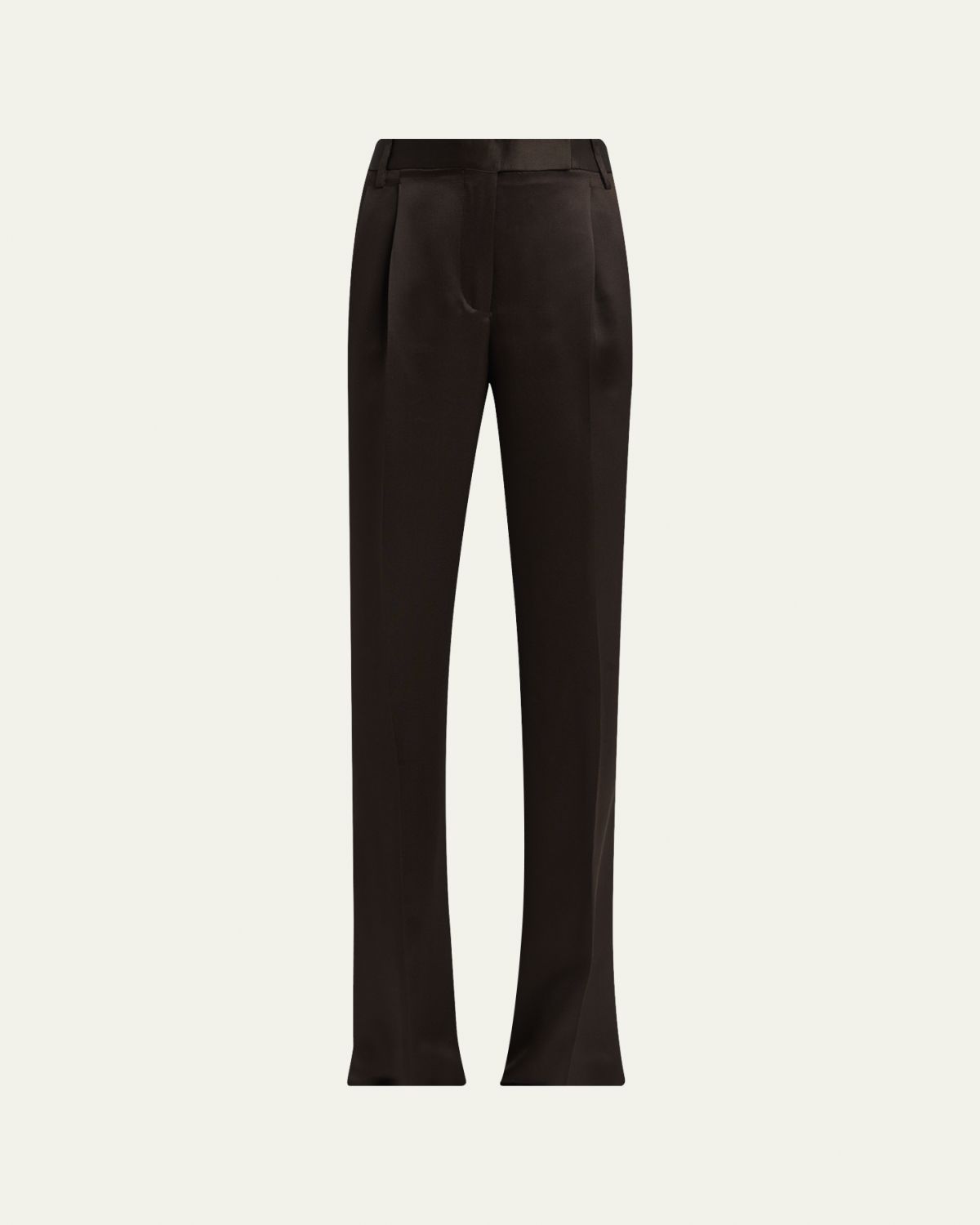 TOM FORD Sharp Grain De Poudre Straight-Leg Trousers