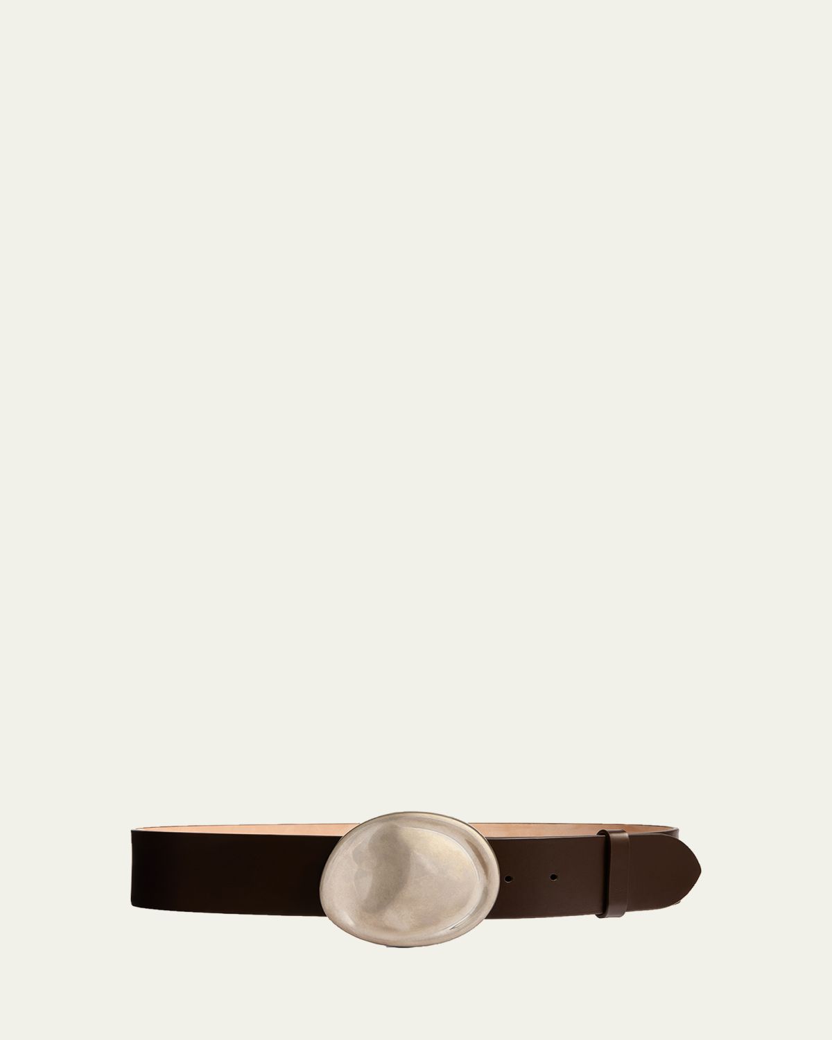 Khaite Keefe Leather Belt